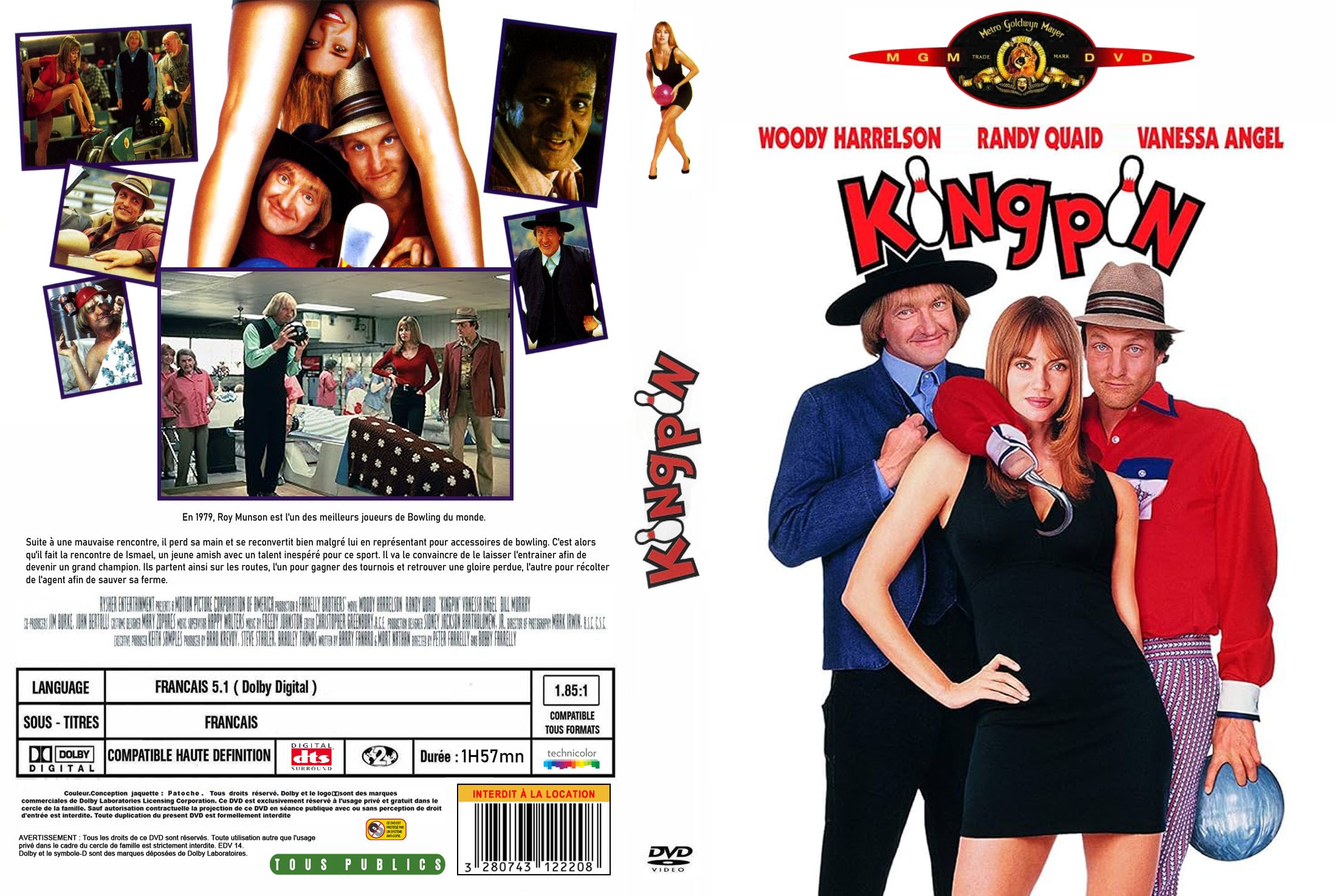 Jaquette DVD King pin custom