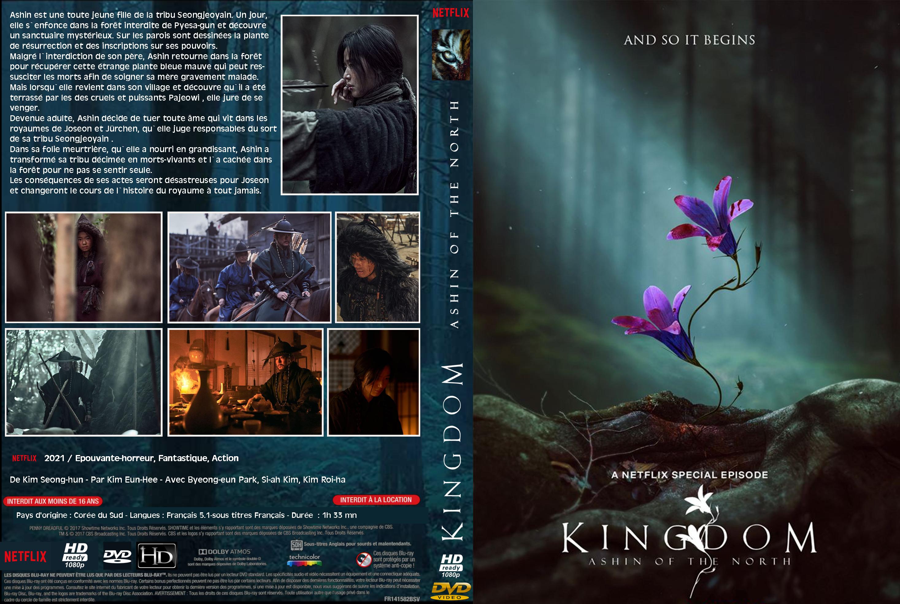 Jaquette DVD Kingdom - Ashin of the North custom