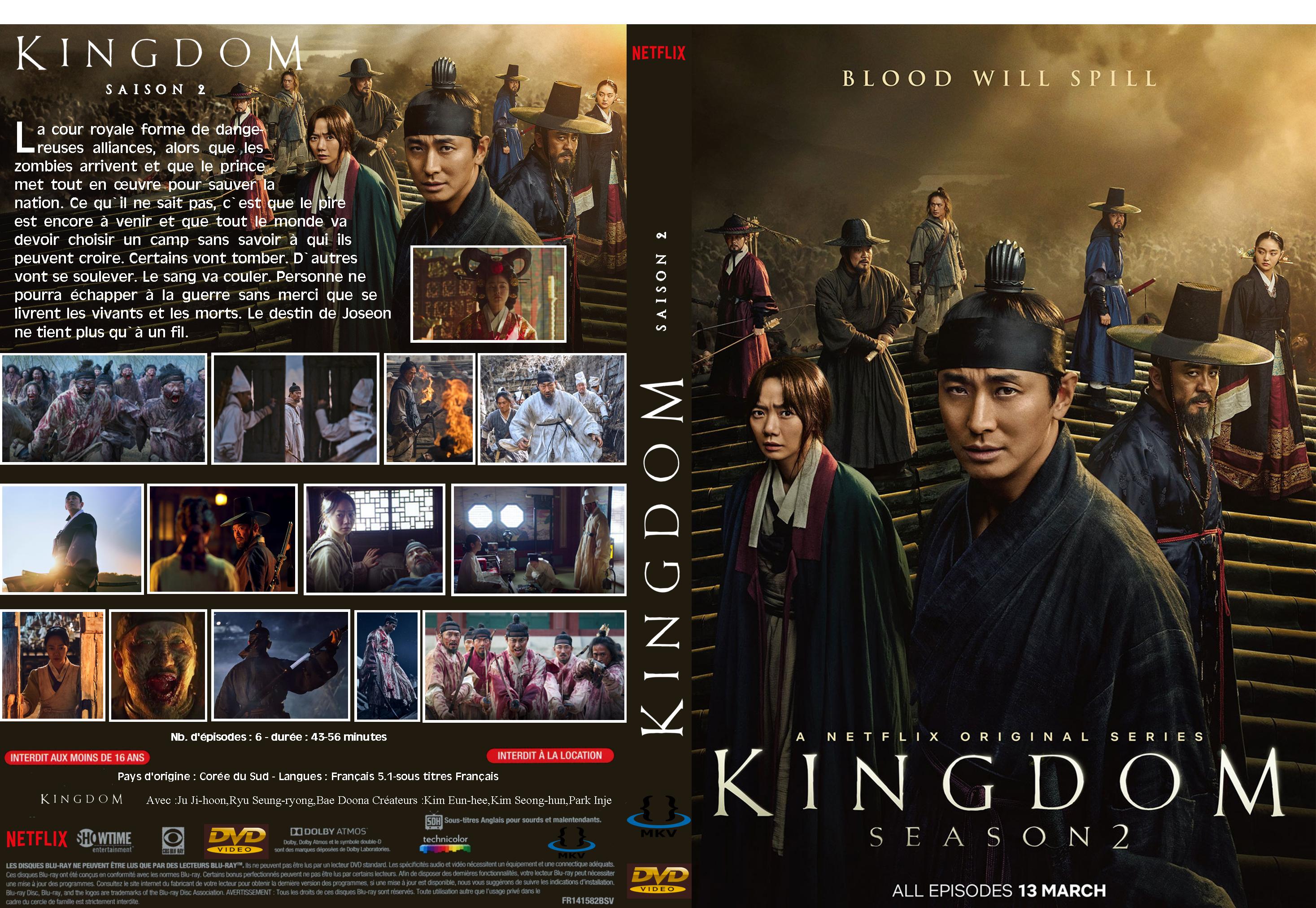 Jaquette DVD Kingdom saison 2 custom