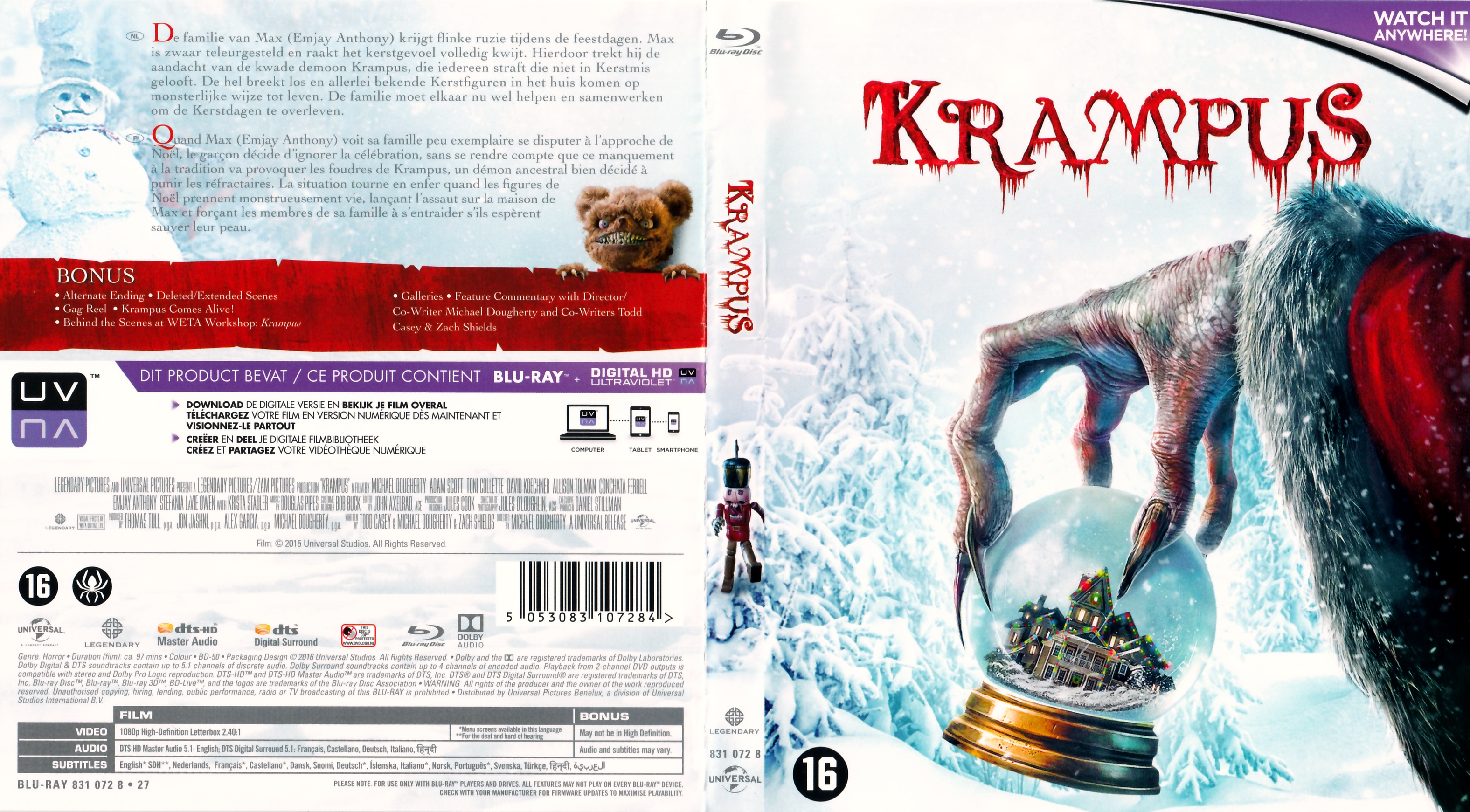 Jaquette DVD Krampus (BLU-RAY)