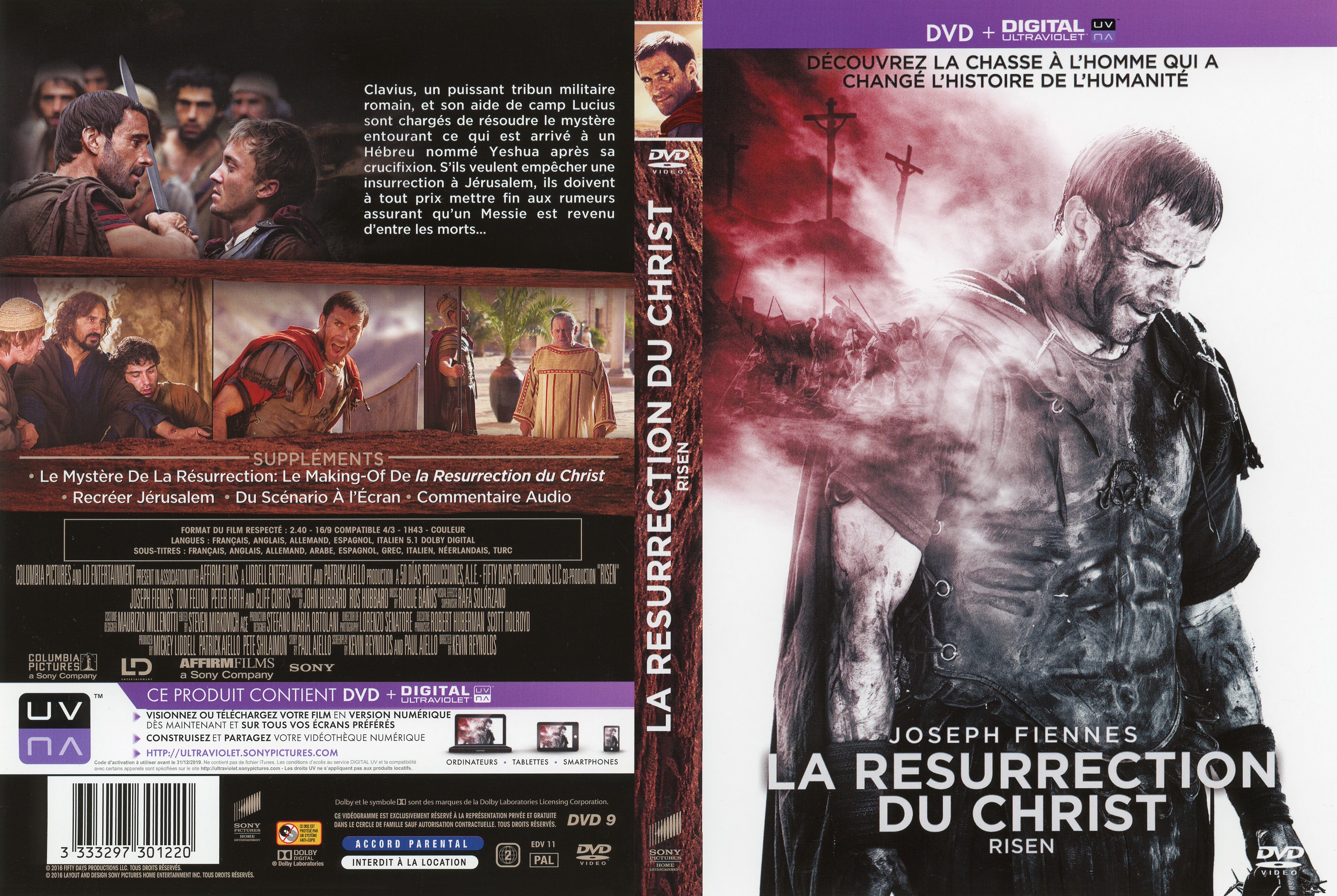 Jaquette Dvd De La Resurrection Du Christ Cin Ma Passion