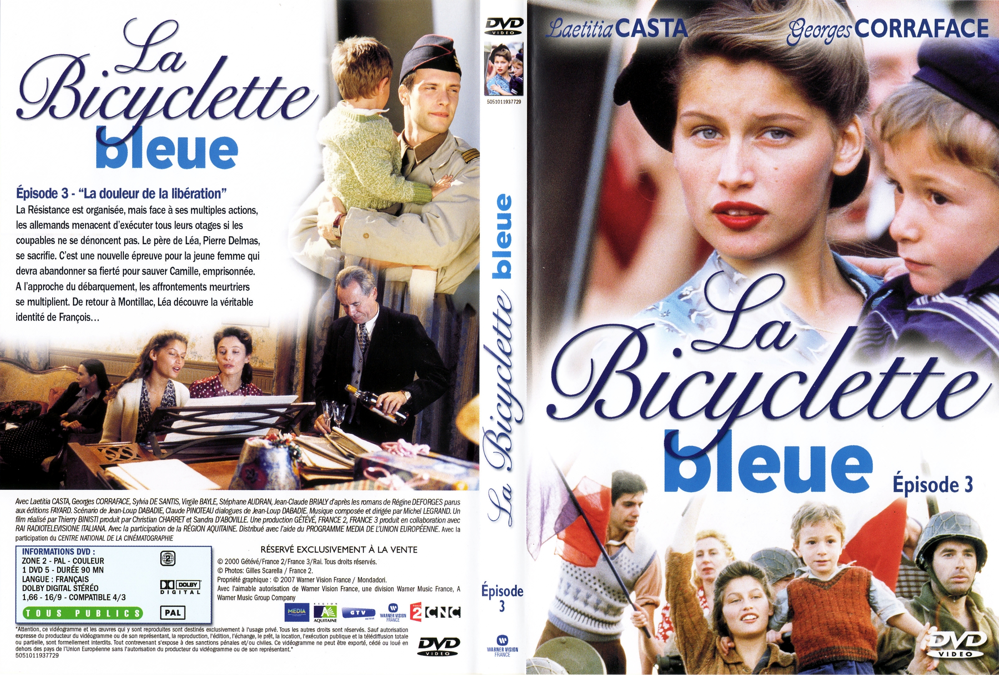Jaquette DVD La bicyclette bleue Episode 3