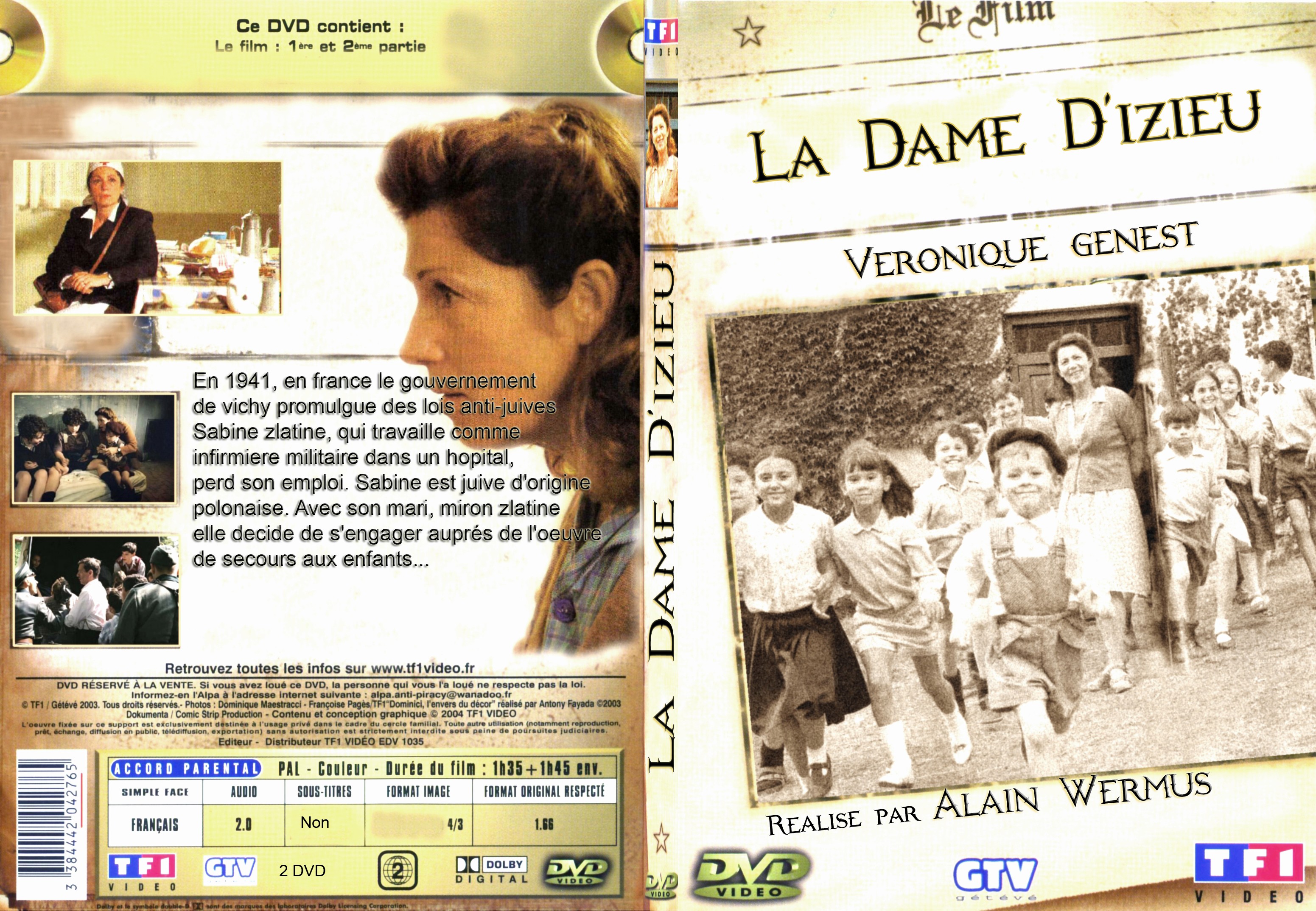 Jaquette DVD La dame d