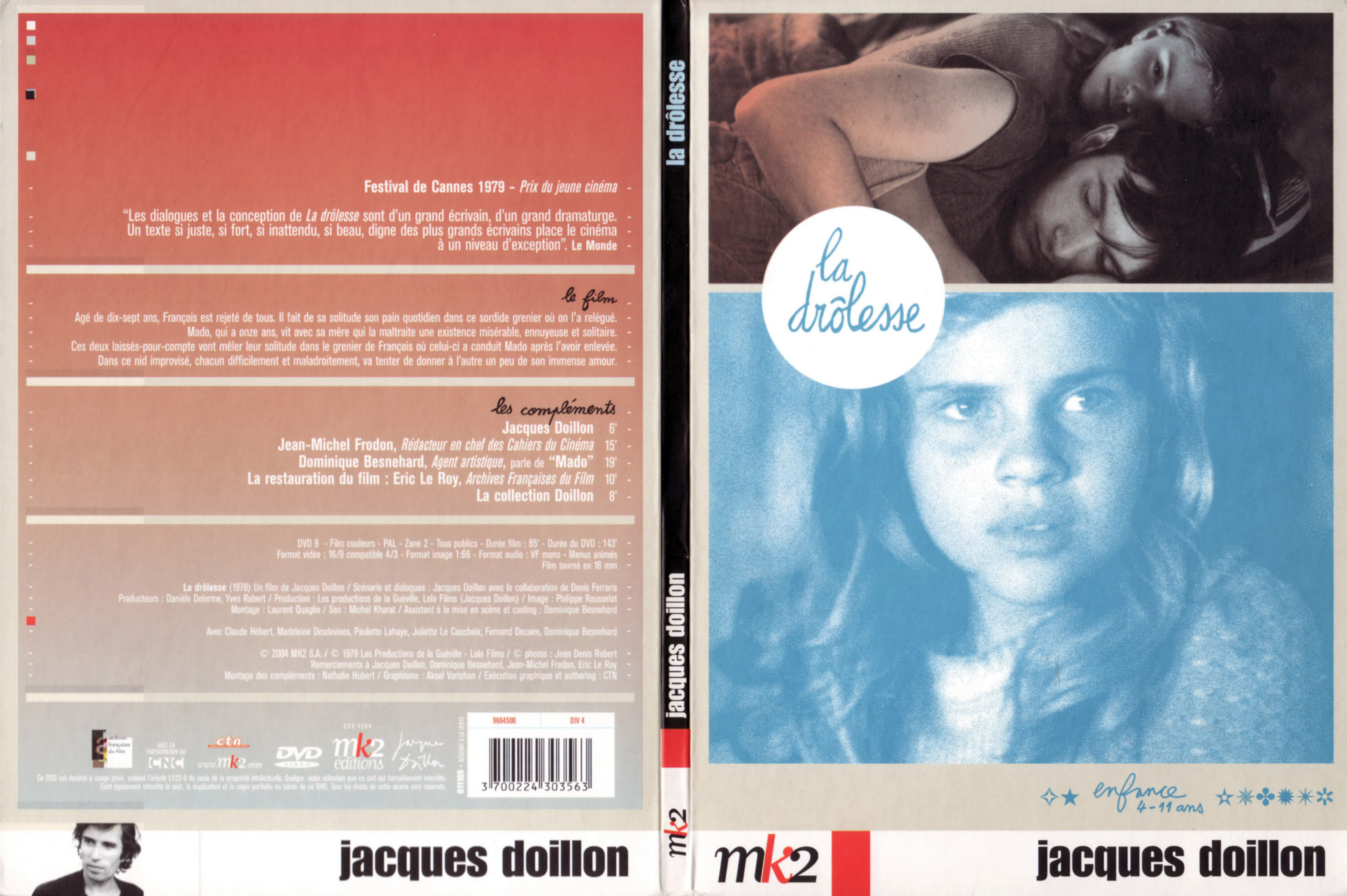 Jaquette DVD La drolesse