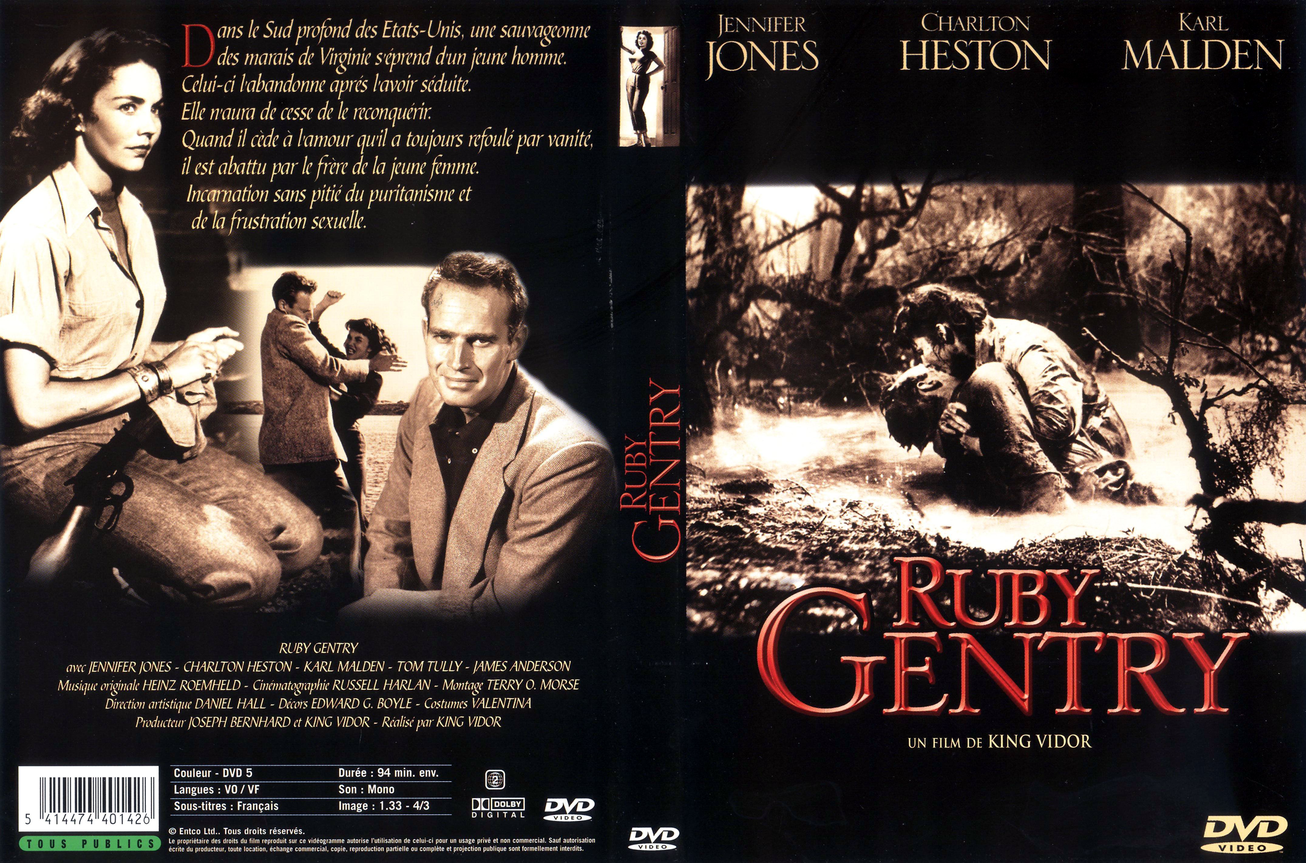 Jaquette DVD La furie du desir (Ruby Gentry)