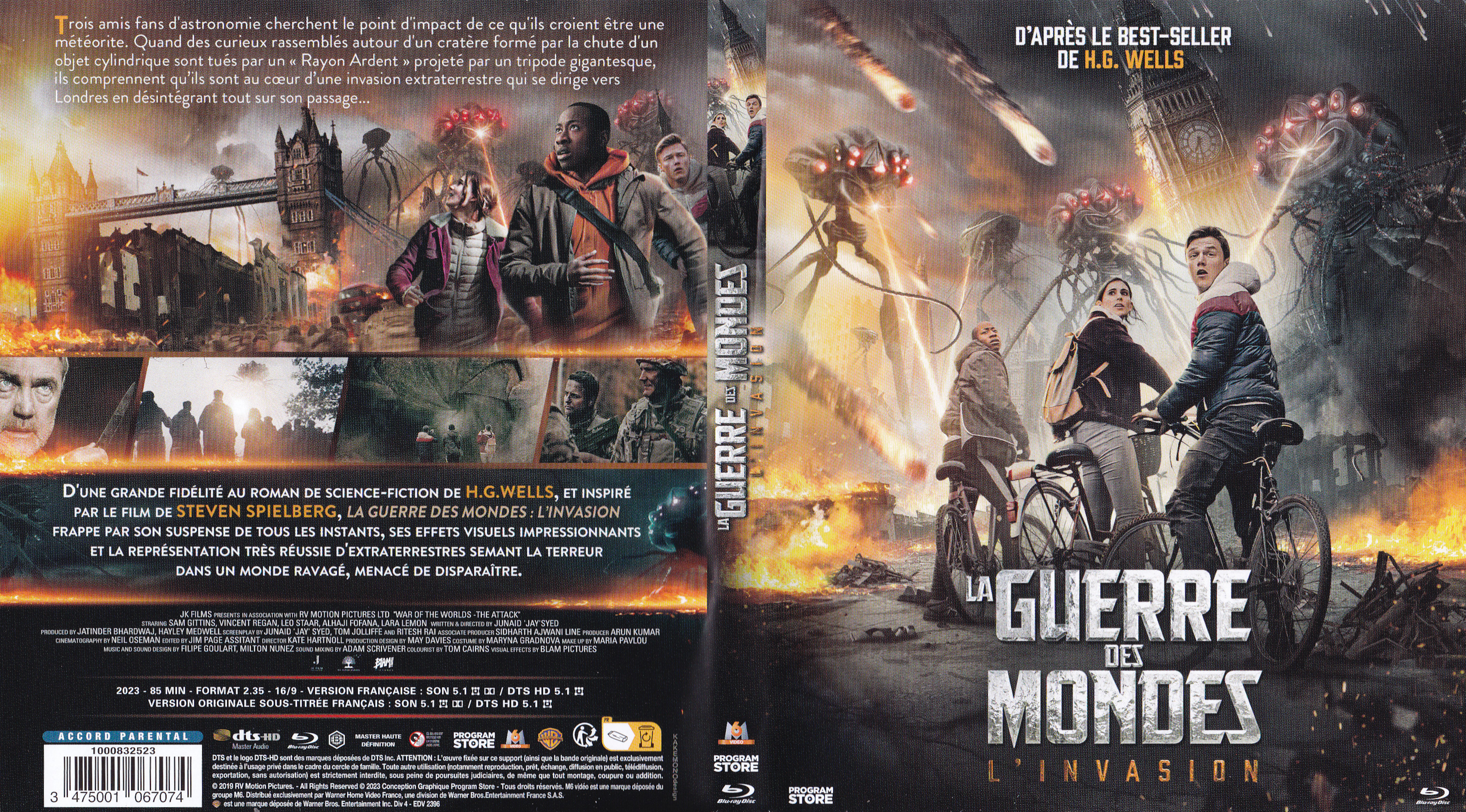 Jaquette DVD La guerre des mondes - L