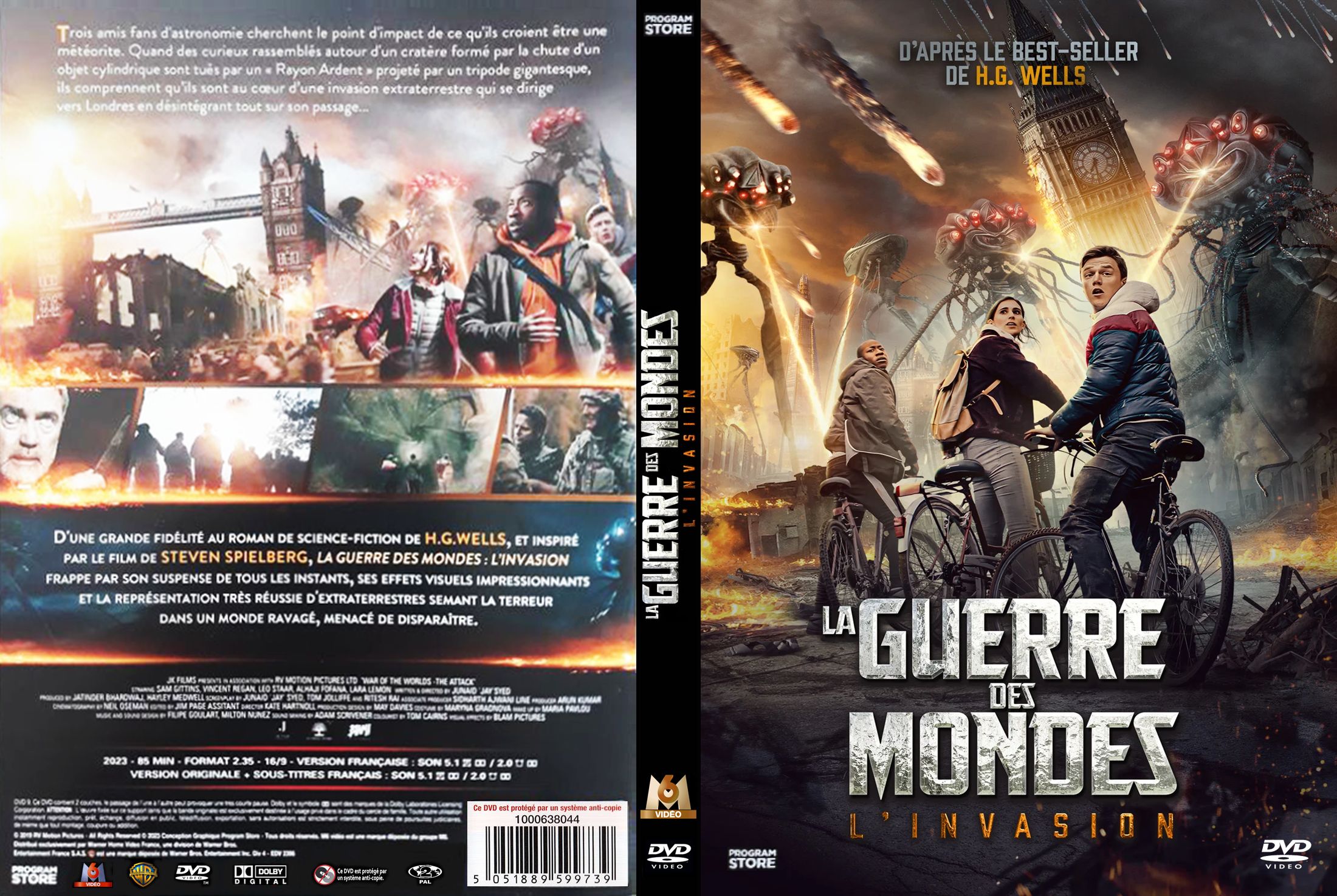 Jaquette DVD La guerre des mondes - L