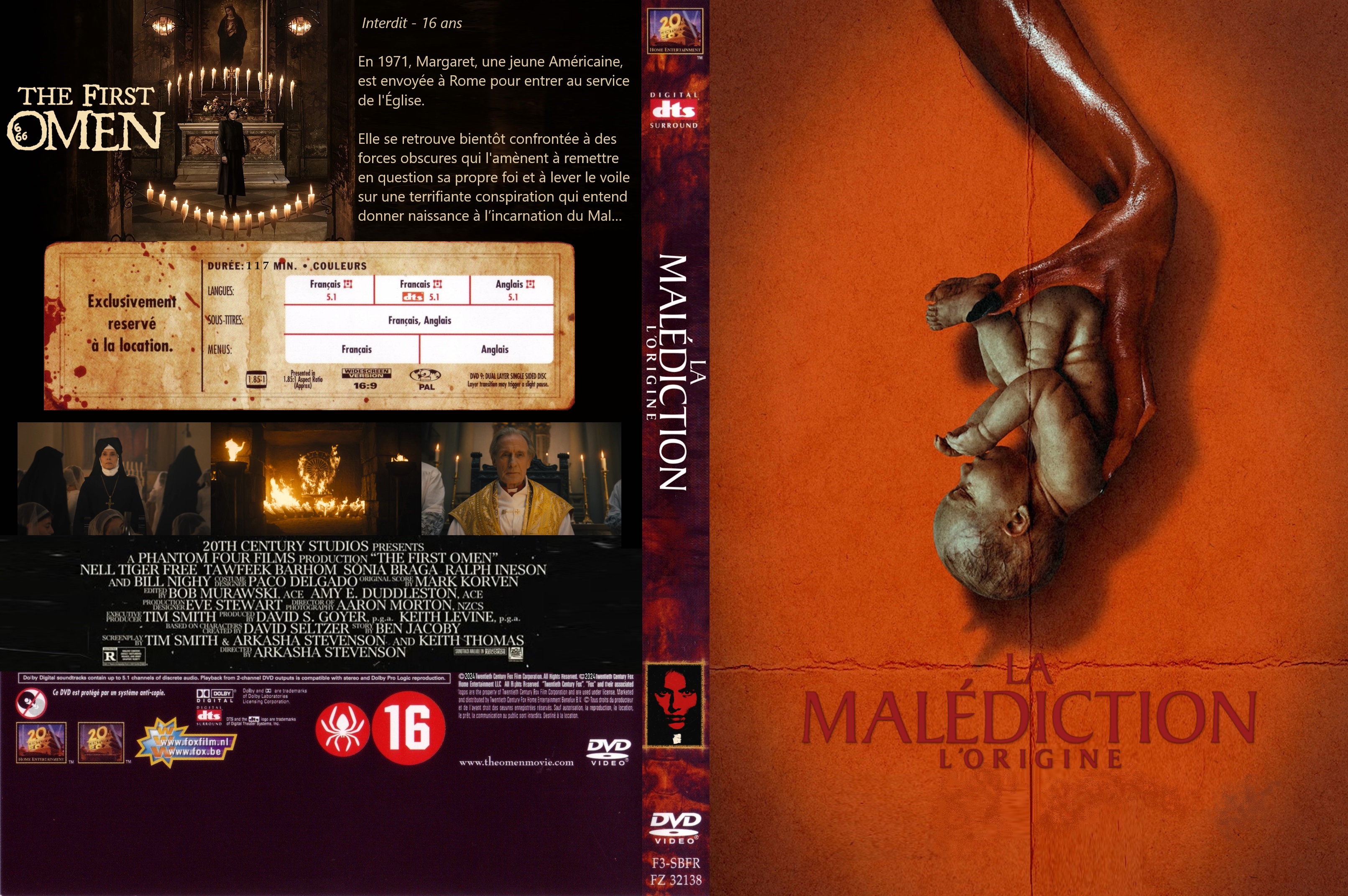 Jaquette DVD La maldiction l