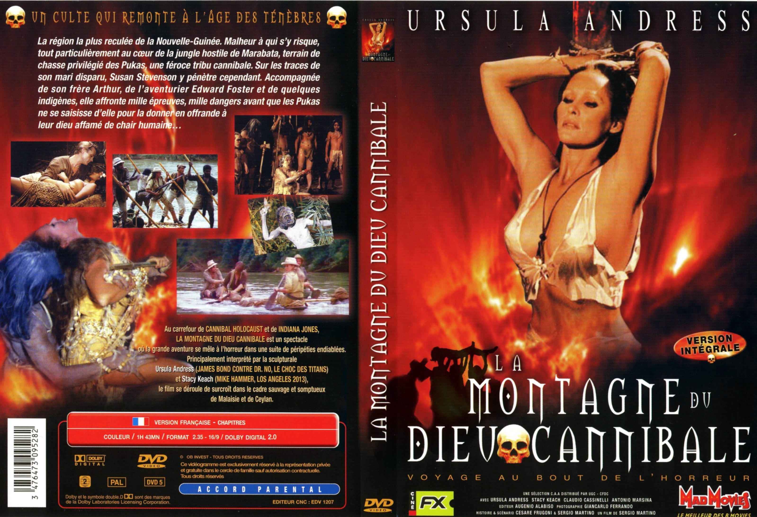 Jaquette DVD La montagne du dieu cannibale