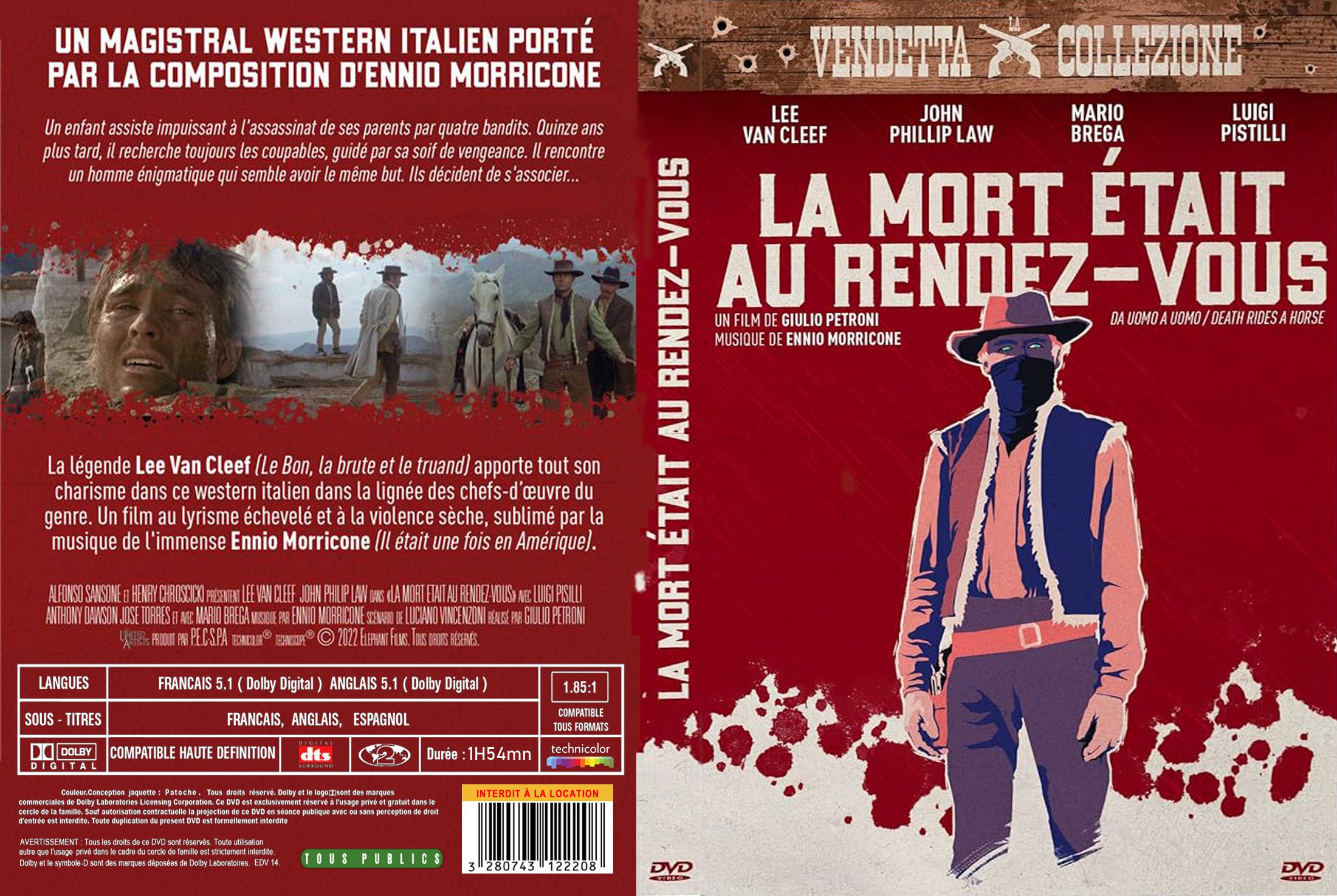 Jaquette DVD La mort tait au rendez-vous custom