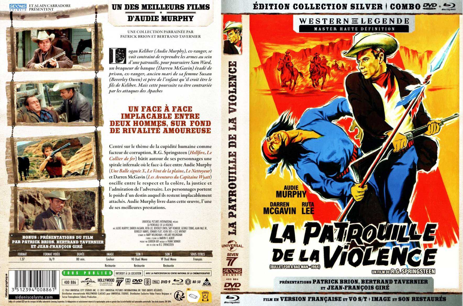 Jaquette DVD La patrouille de la violence (BLU-RAY)