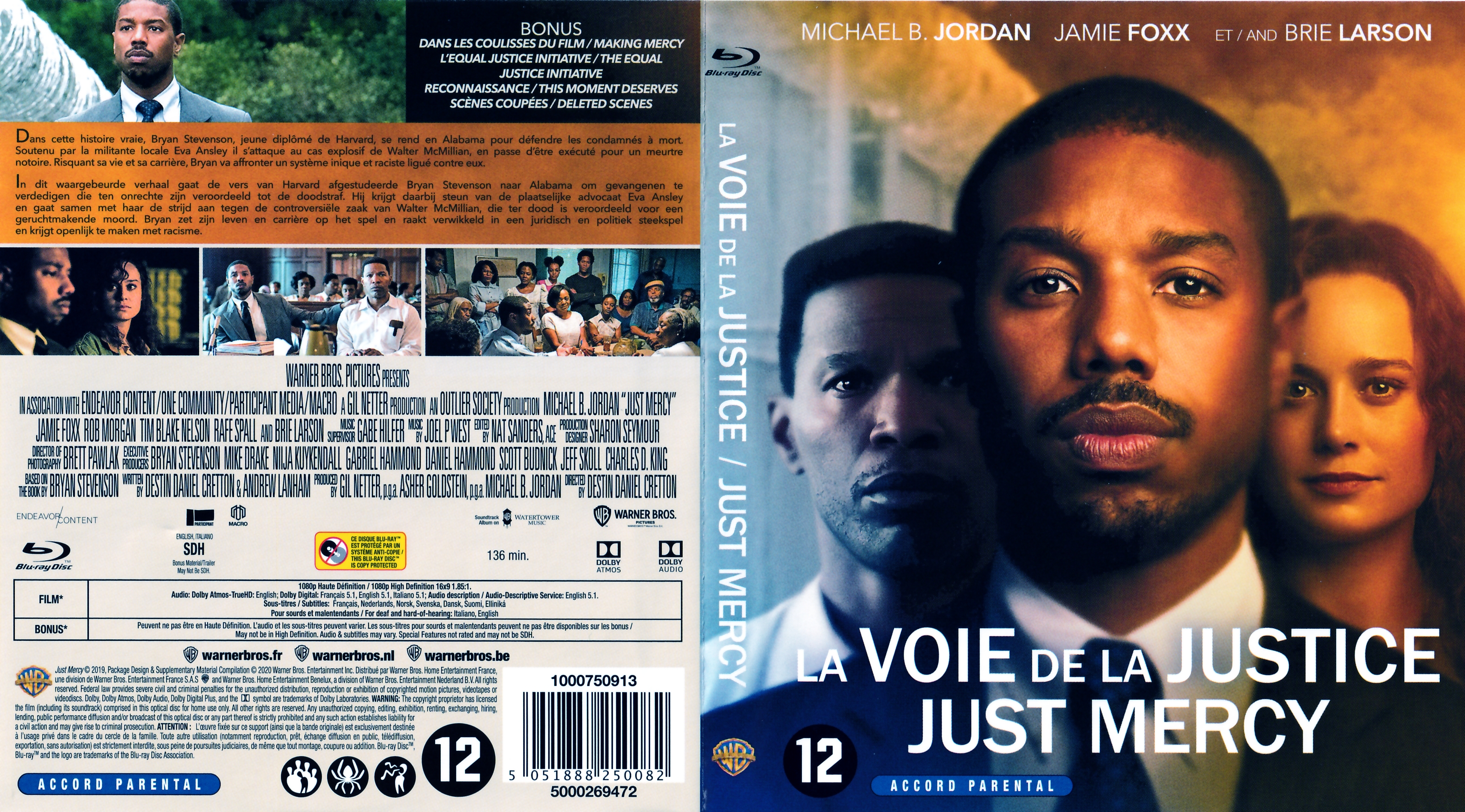 Jaquette DVD La voie de la justice (BLU-RAY)