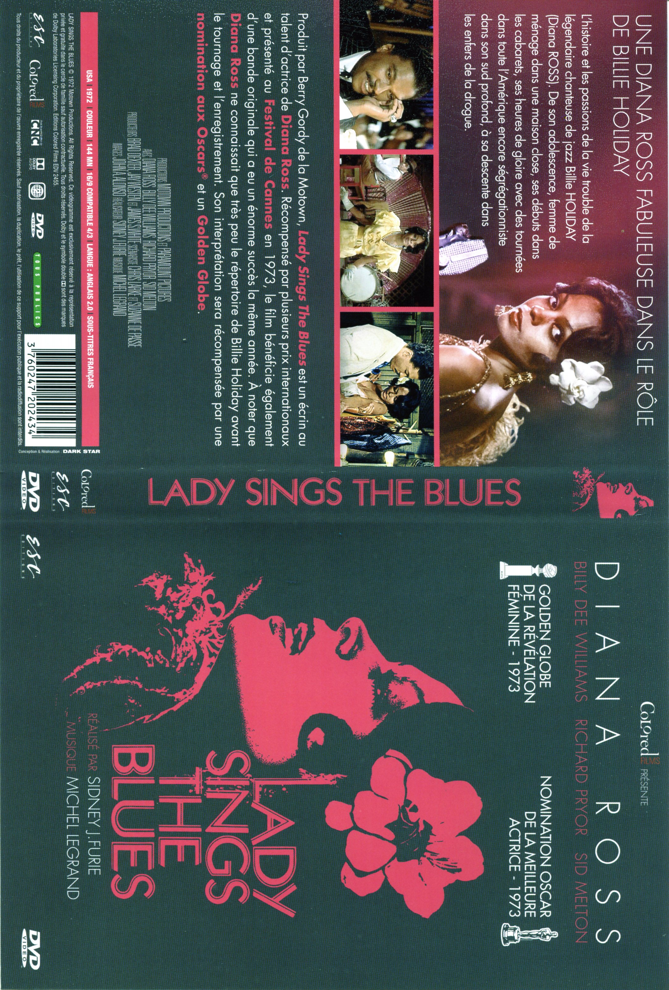 Jaquette DVD Lady sings the blues