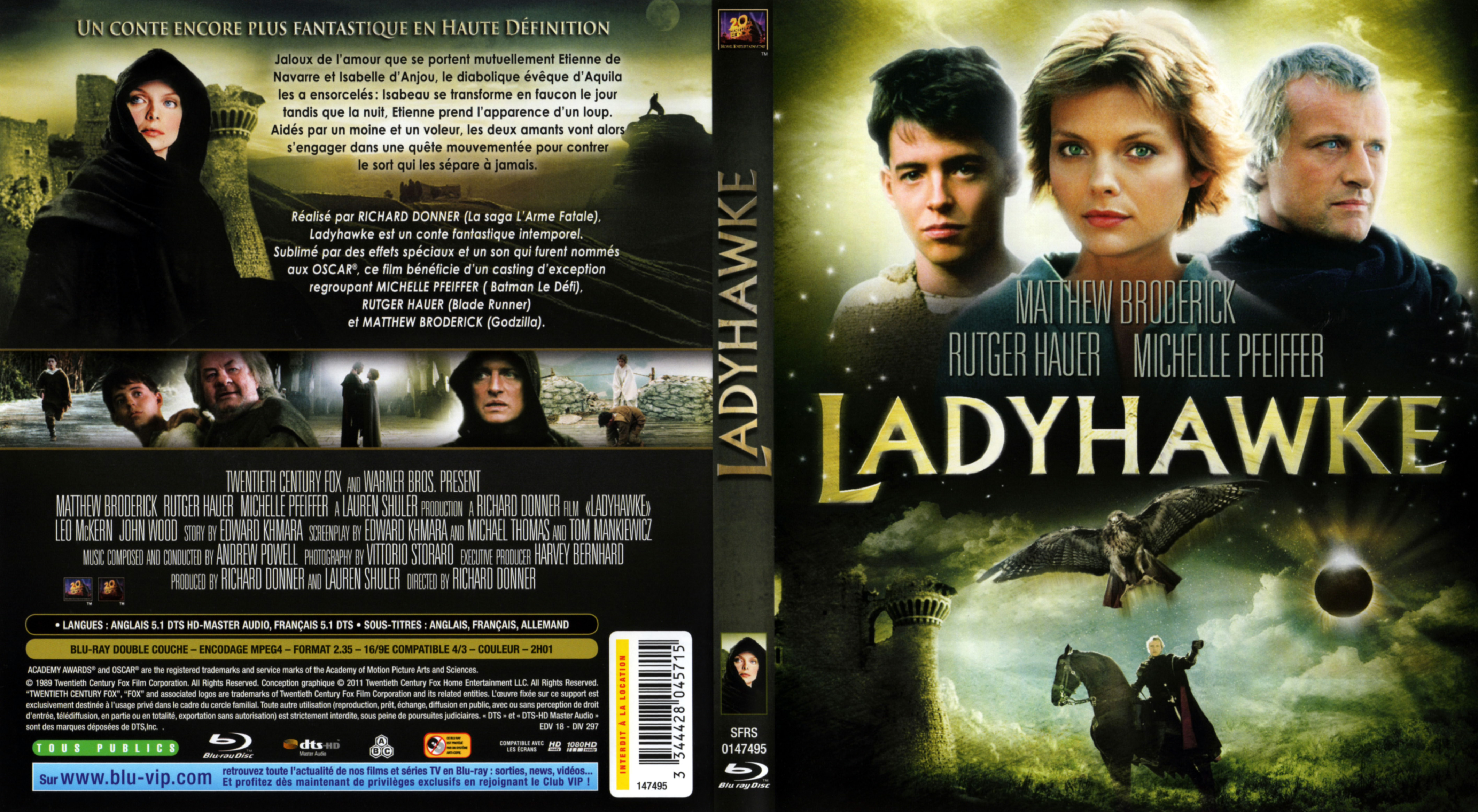 Ladyhawke cast