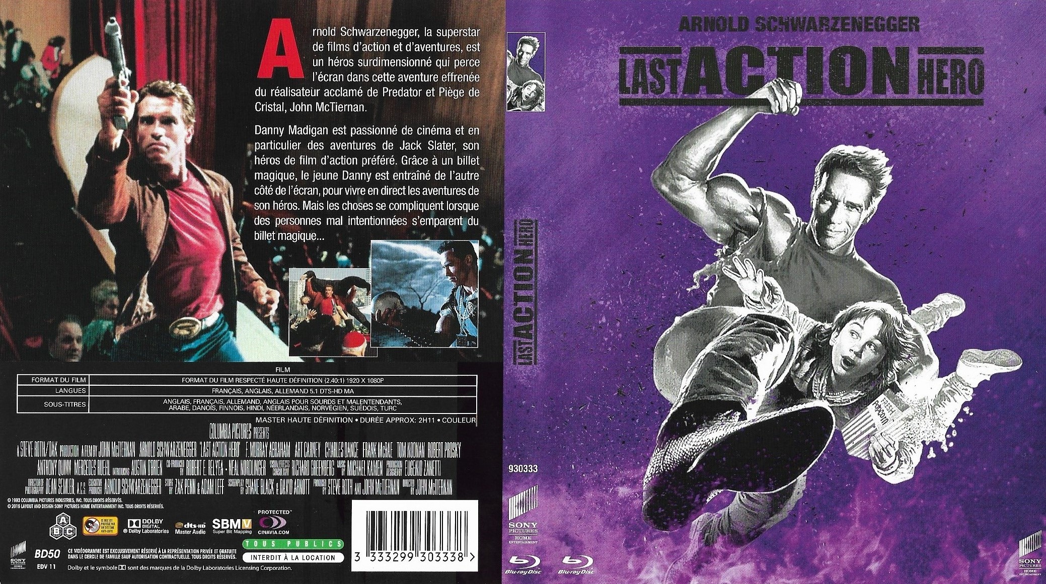 Jaquette DVD Last Action Hero (BLU-RAY) v3