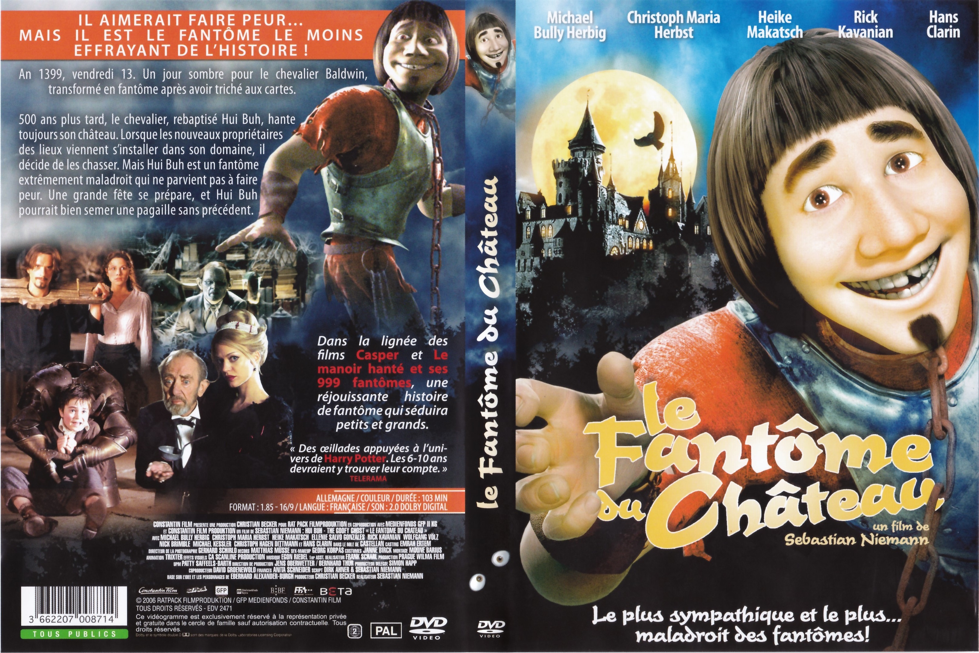 Jaquette DVD Le Fantome du Chateau