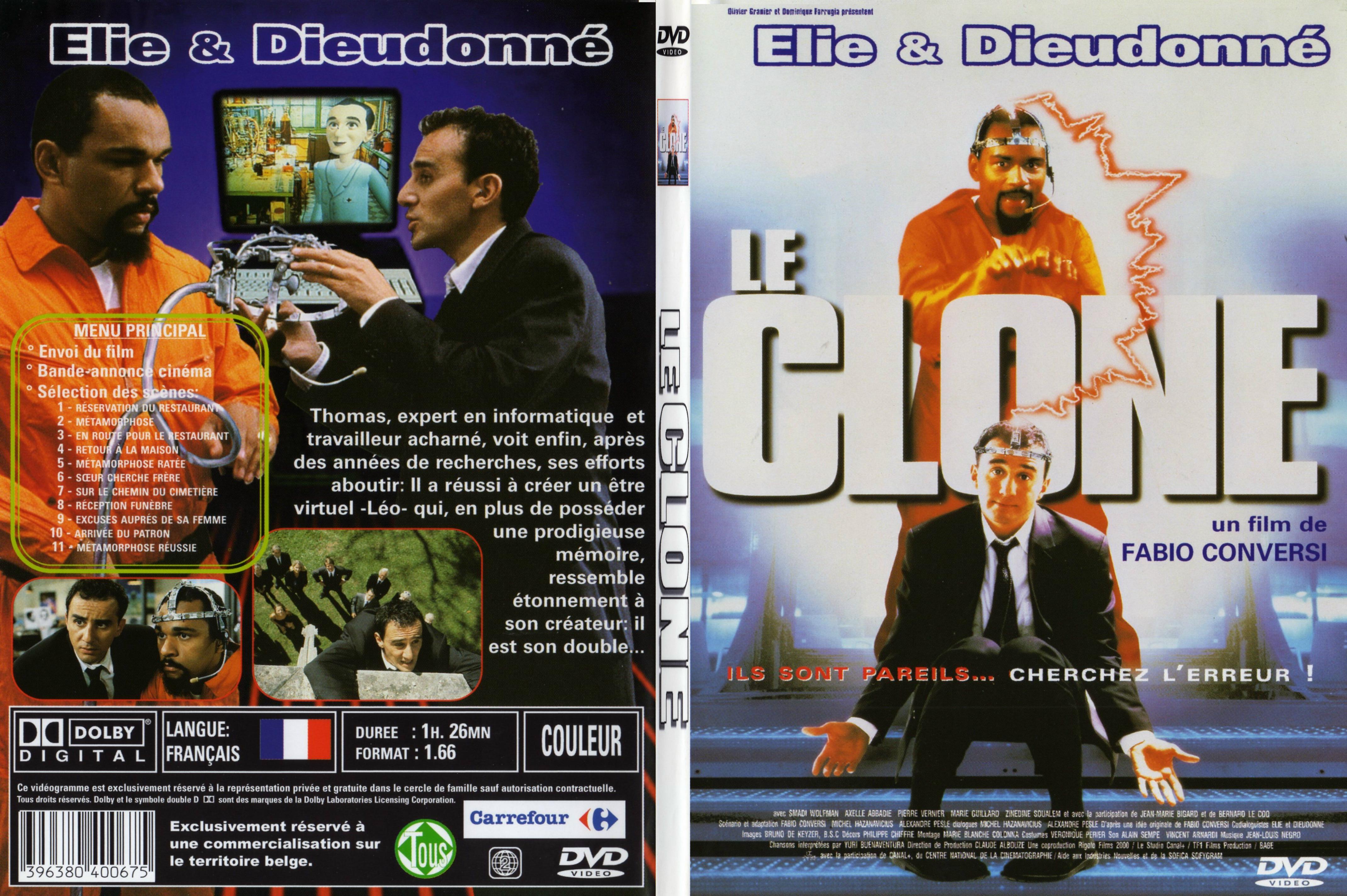 Jaquette DVD Le clone - SLIM
