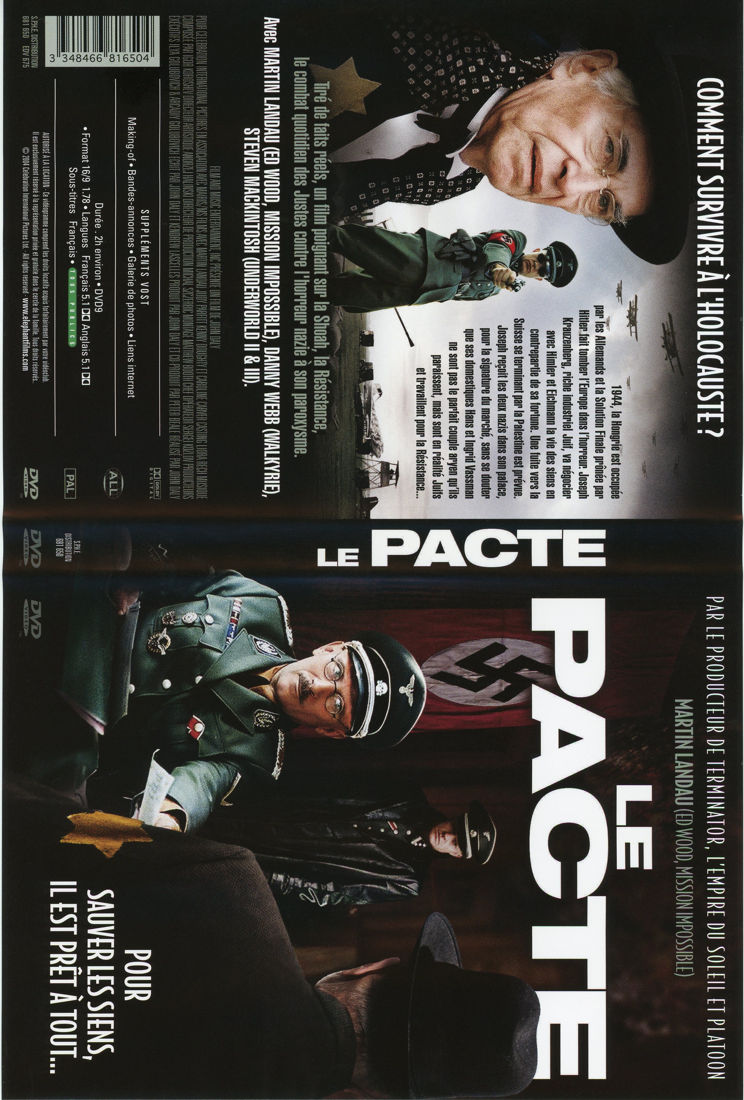 Jaquette DVD Le pacte (2005) 