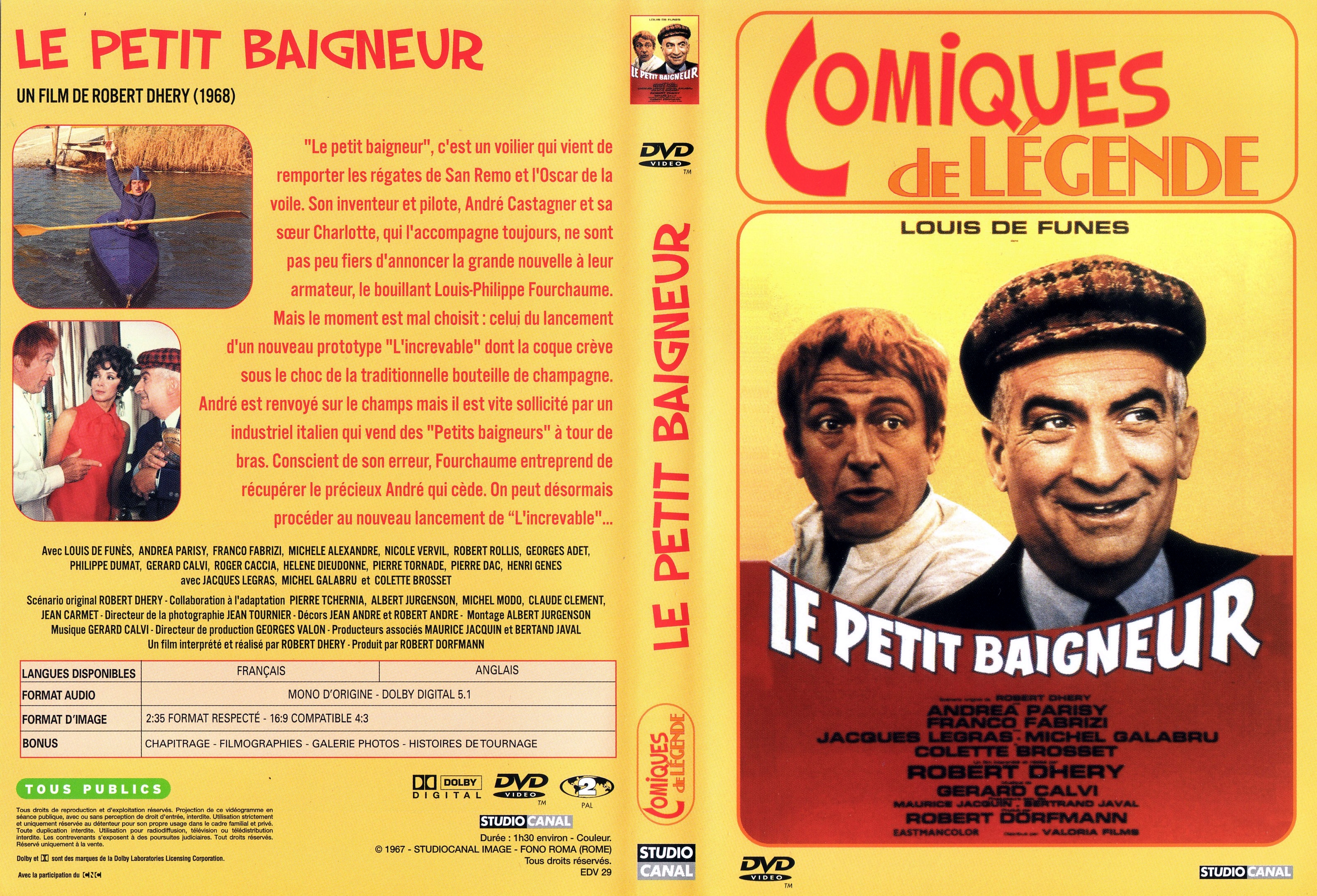 Jaquette DVD Le petit baigneur v3