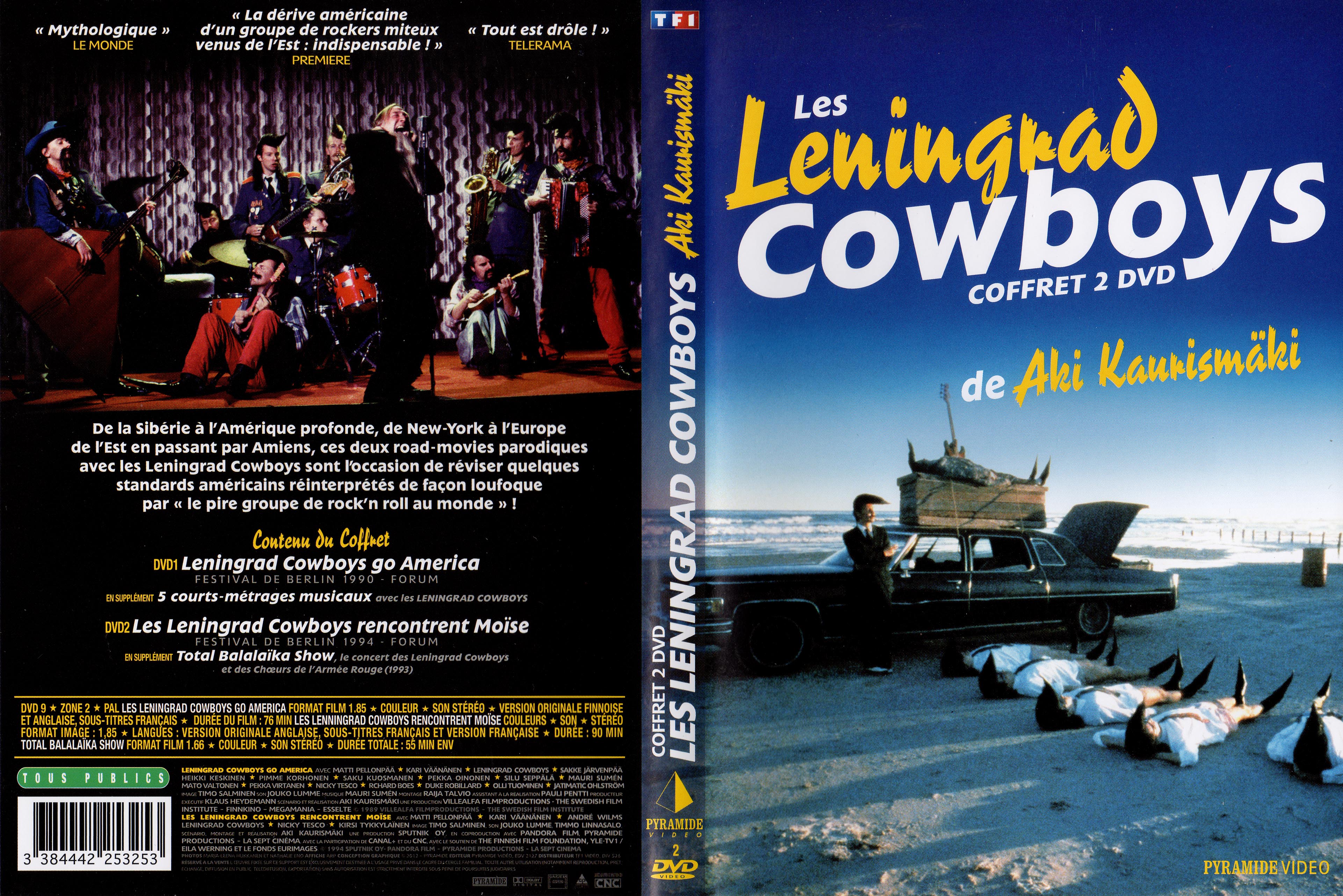 Jaquette DVD Les Leningrad Cowboys