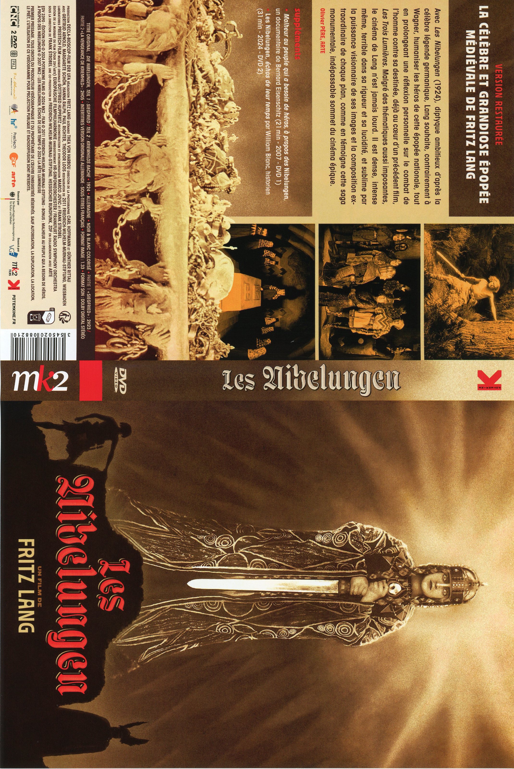 Jaquette DVD Les Nibelungen v2 