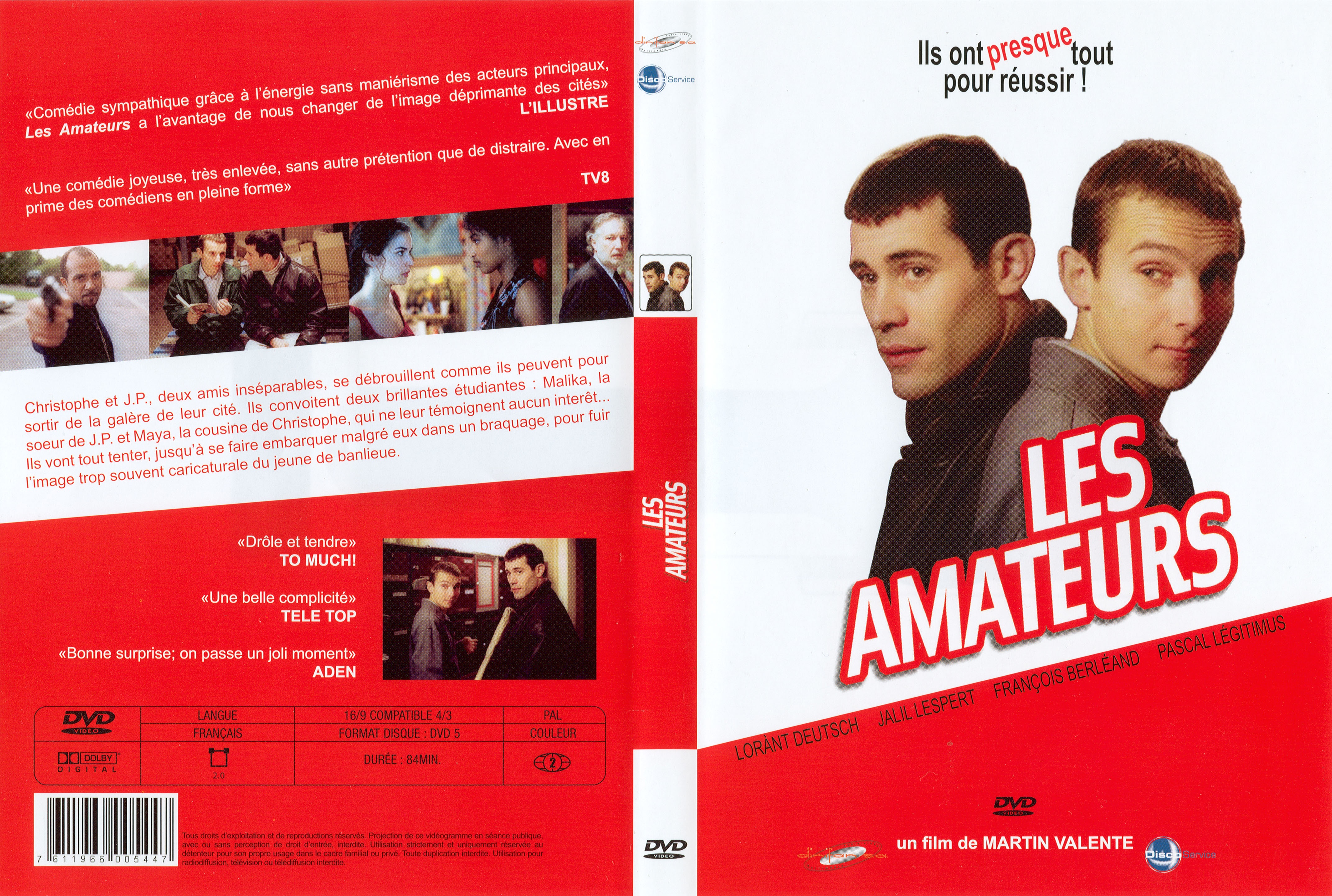 Jaquette DVD de Les amat picture