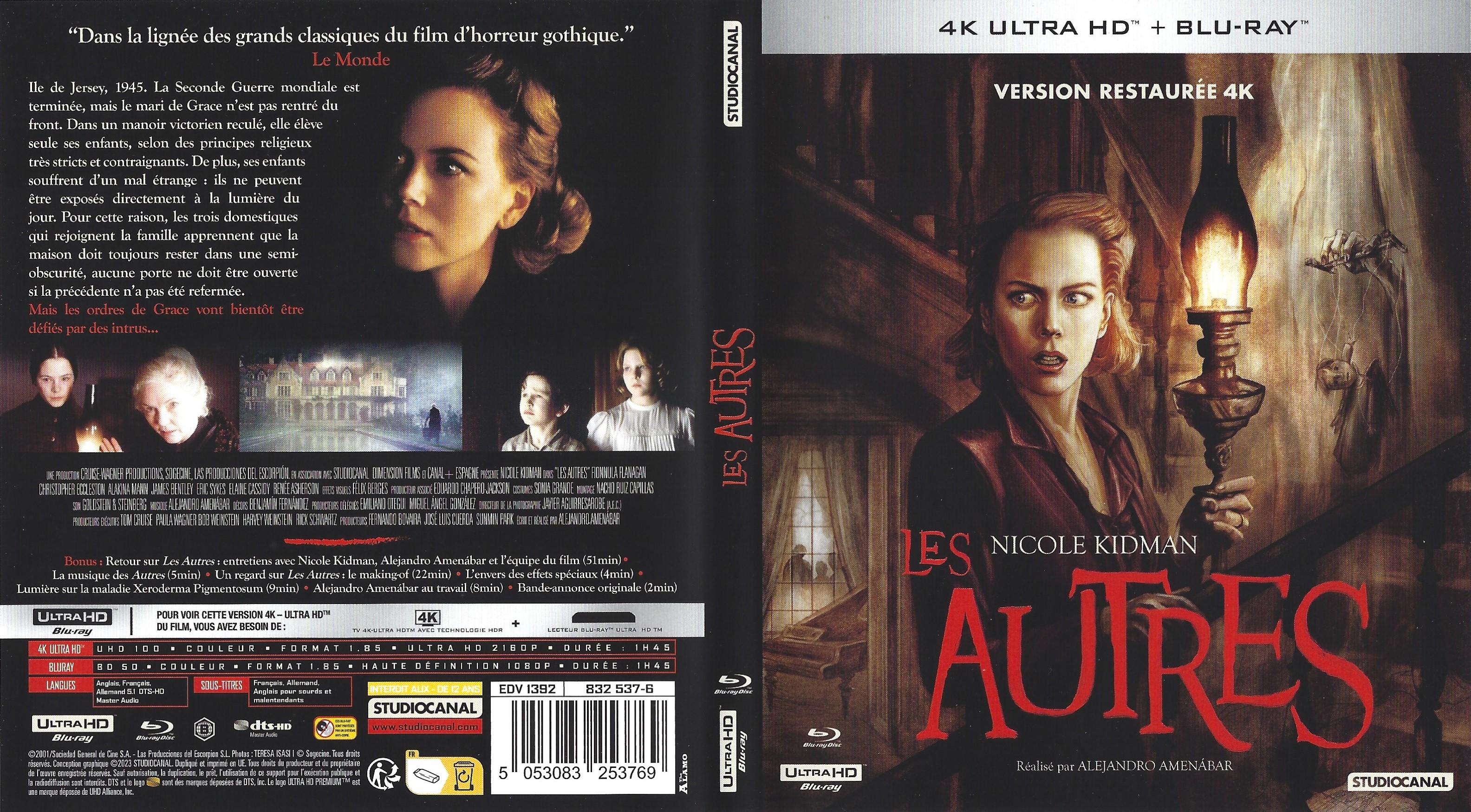 Jaquette DVD Les autres 4K (BLU-RAY)