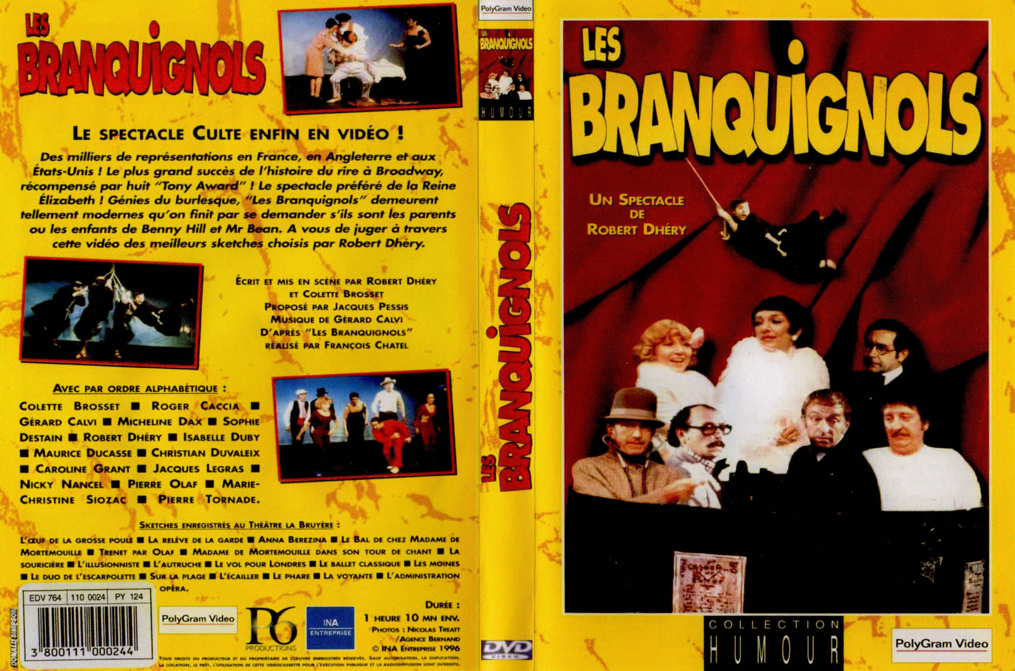 Jaquette DVD Les branquignols custom