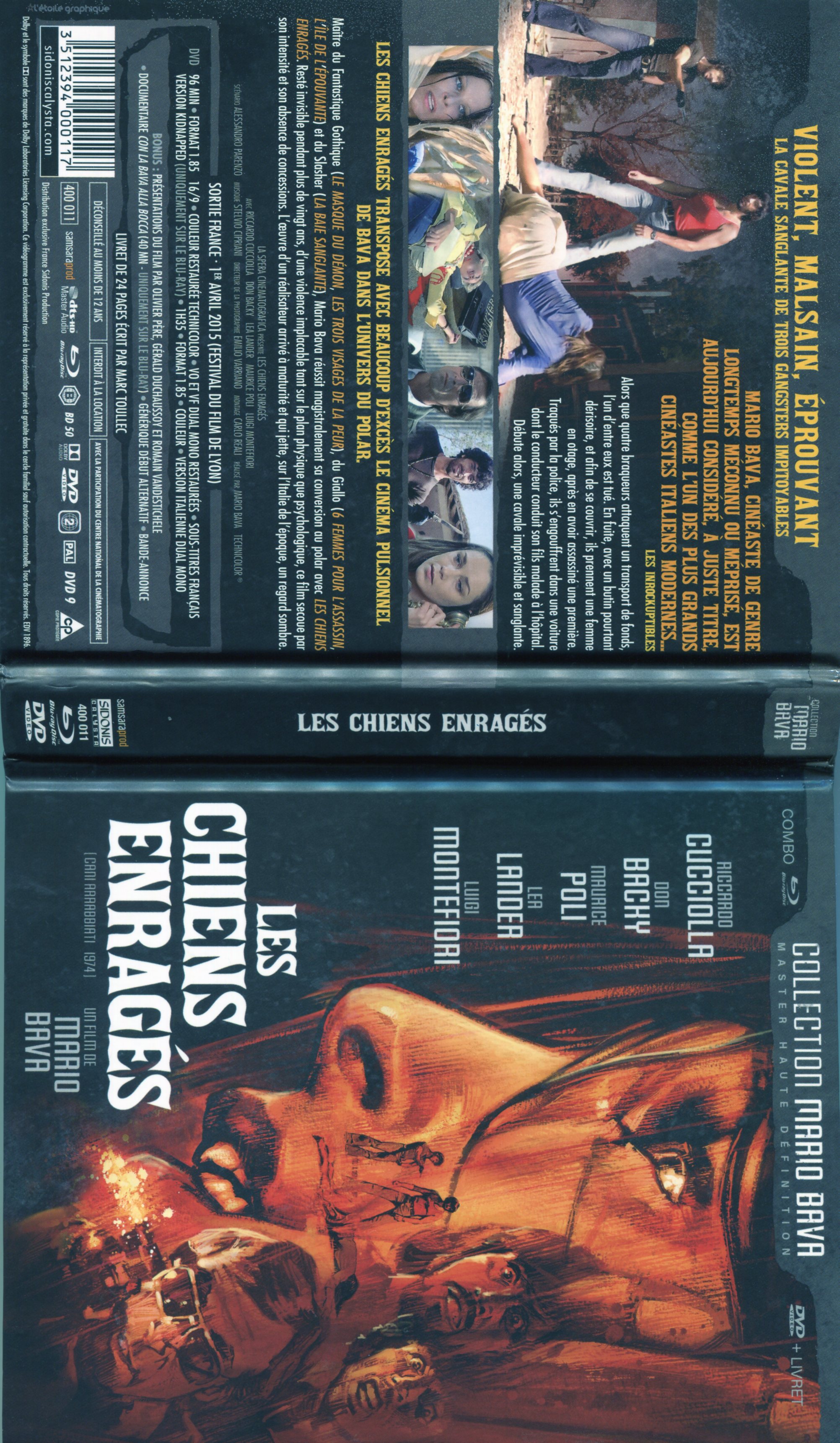 Jaquette Dvd De Les Chiens Enragés Cinéma Passion 1597