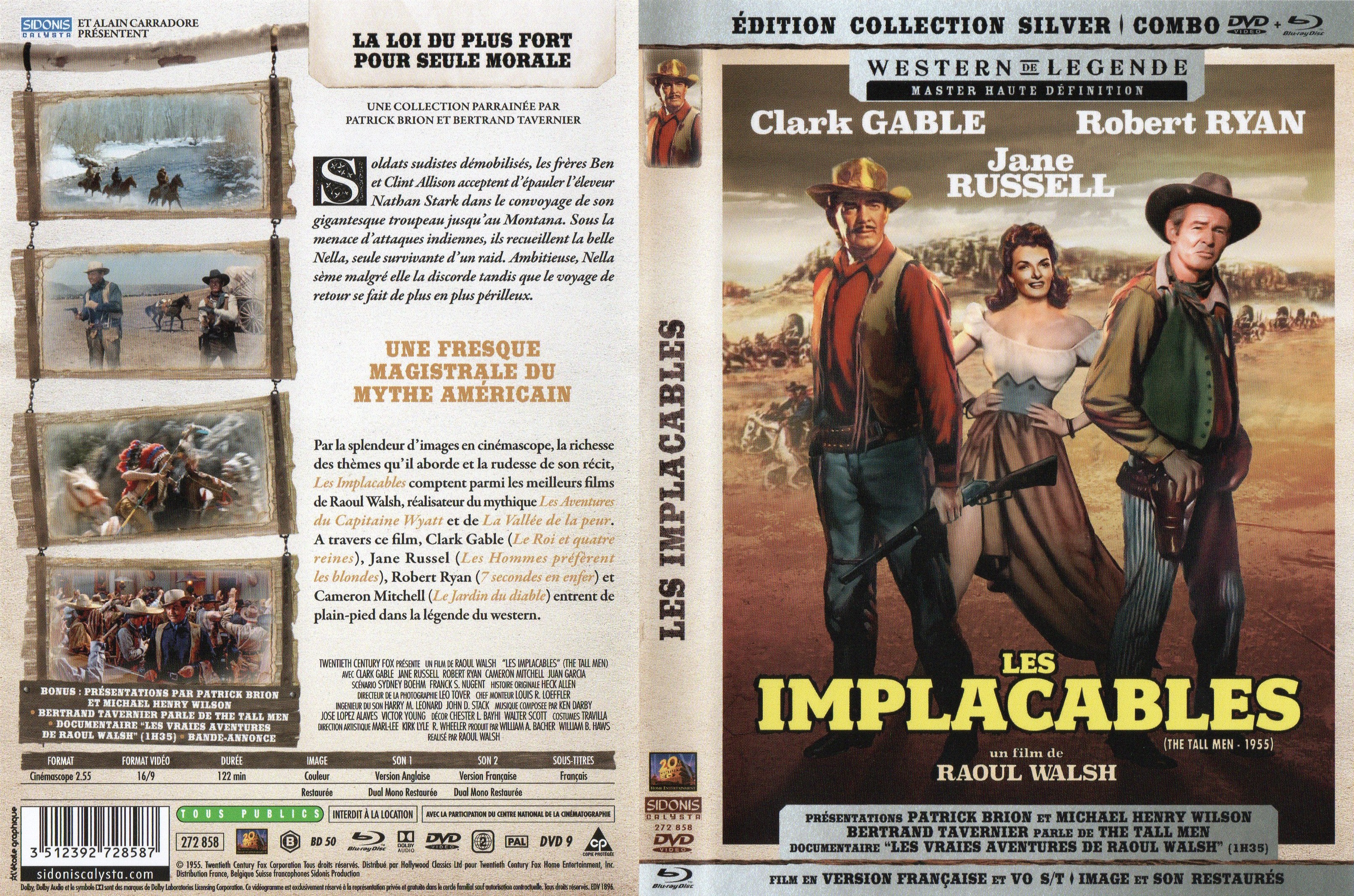 Jaquette DVD Les implacables (BLU-RAY)