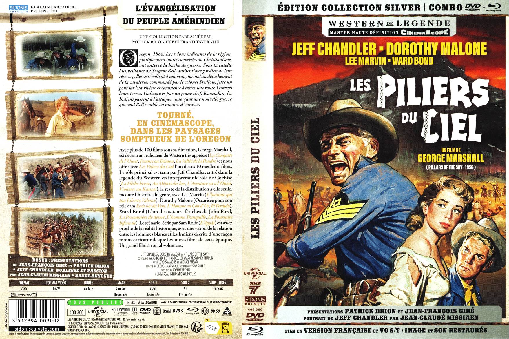 Jaquette DVD Les piliers du ciel (BLU-RAY)