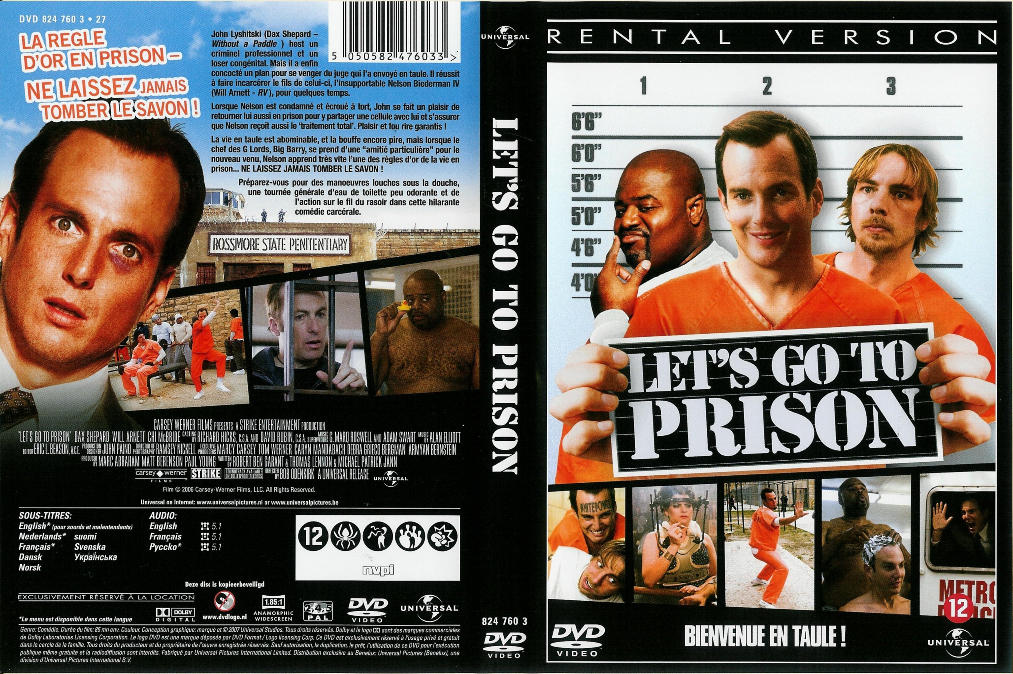 Jaquette Dvd De Lets Go To Prison Cinéma Passion