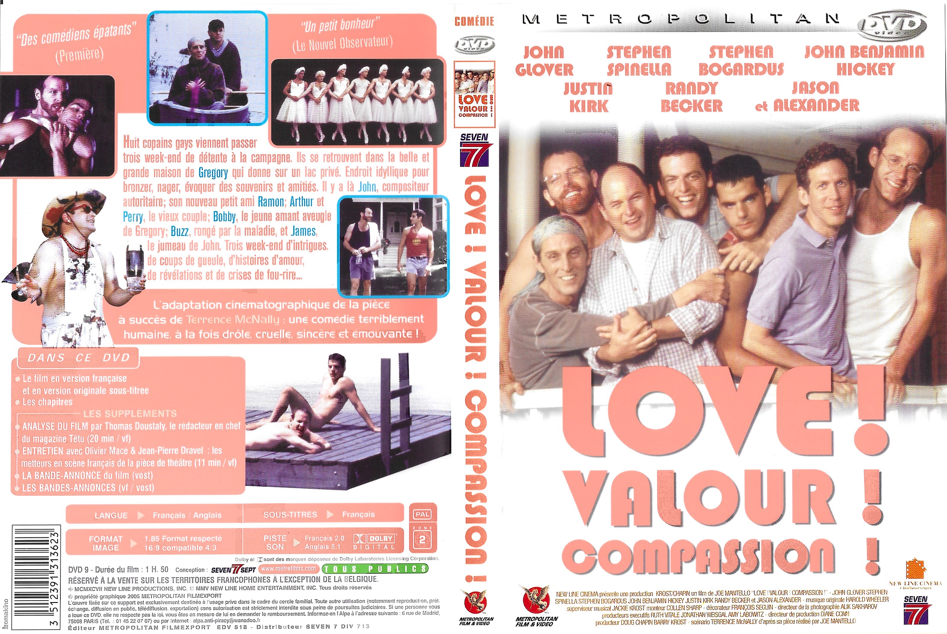 Jaquette DVD Love! Valour! Compassion!