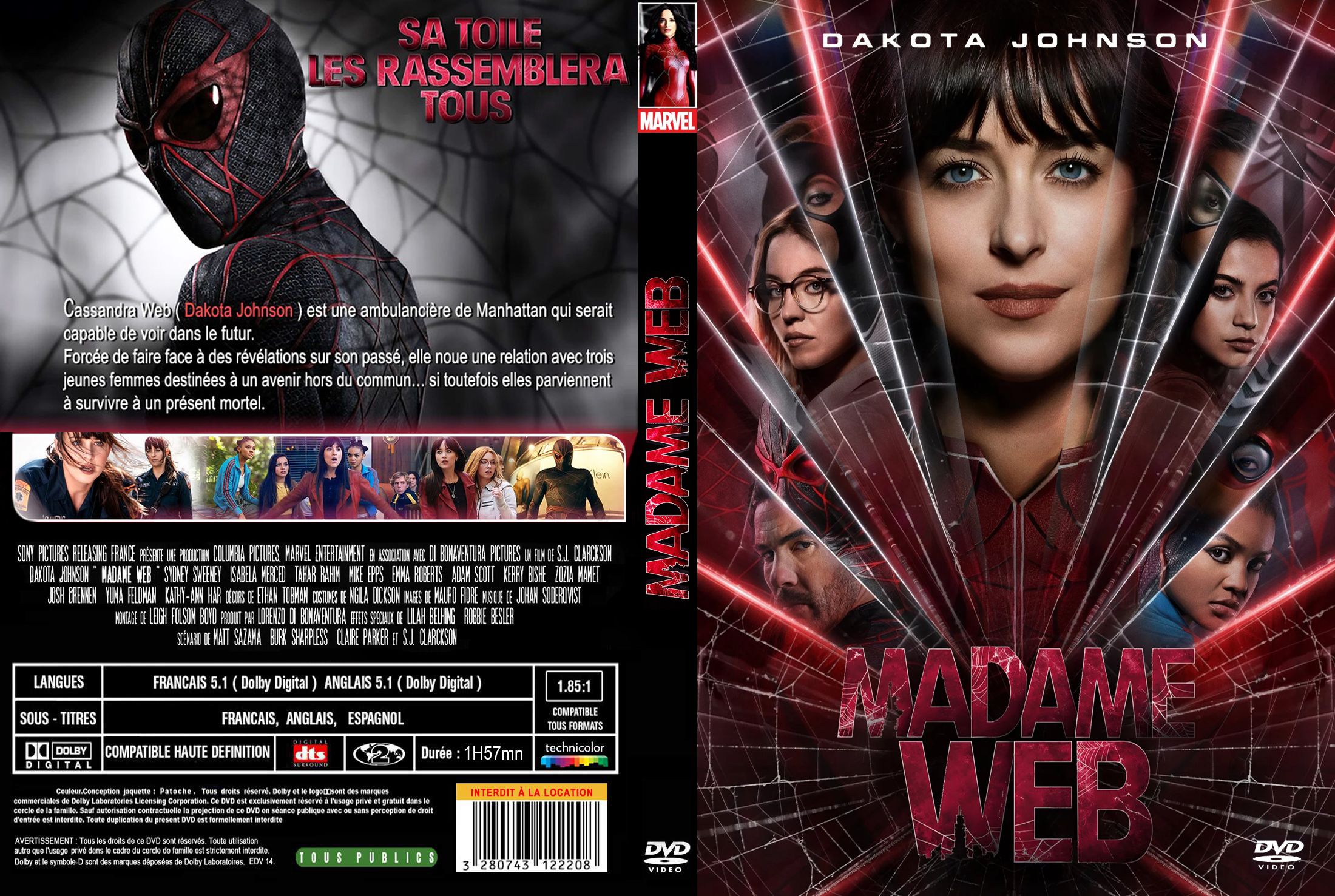Jaquette DVD Madame WEB custom