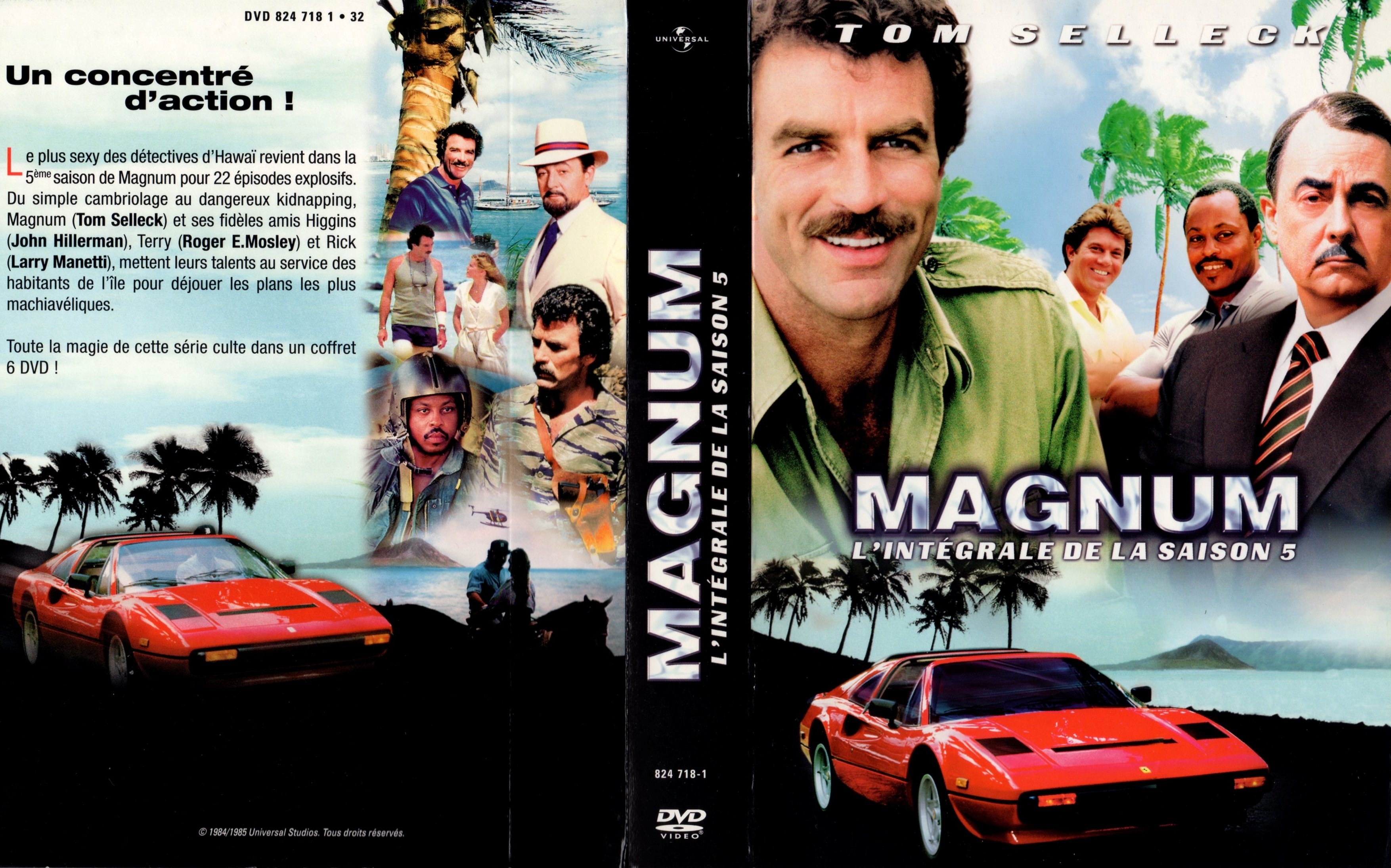 Jaquette DVD Magnum Saison 5 COFFRET v2