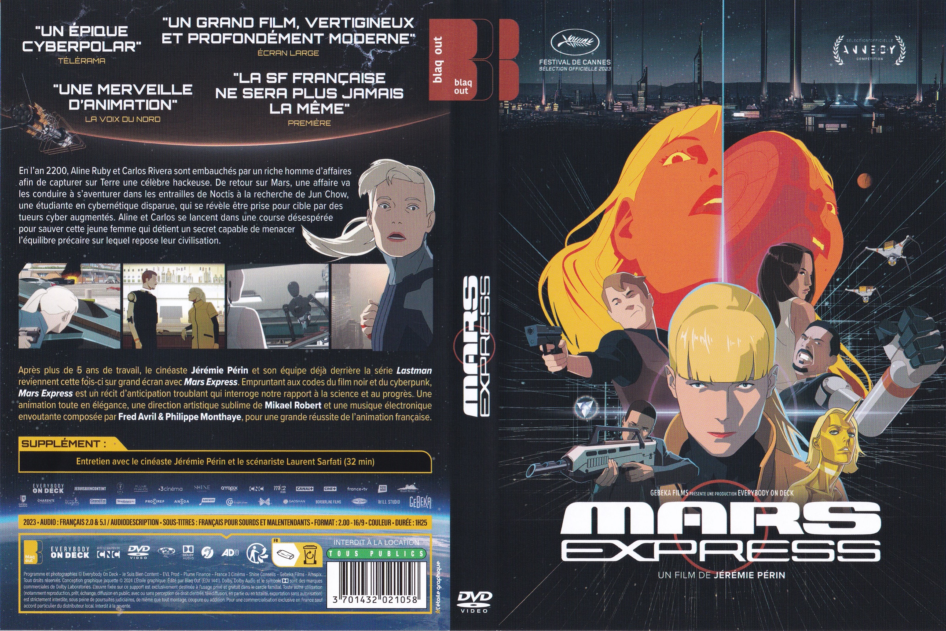 Jaquette DVD Mars Express