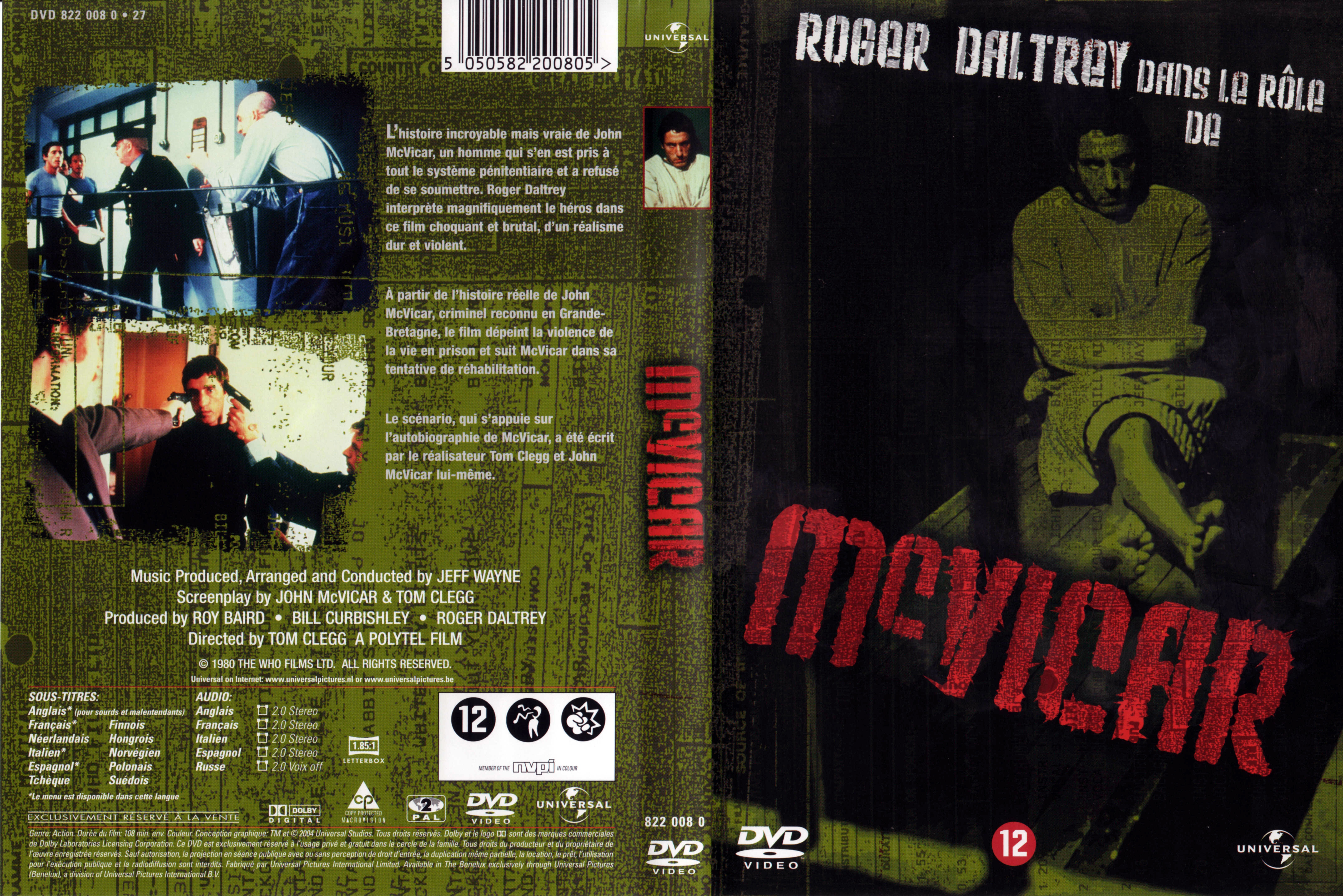 Jaquette DVD McVicer