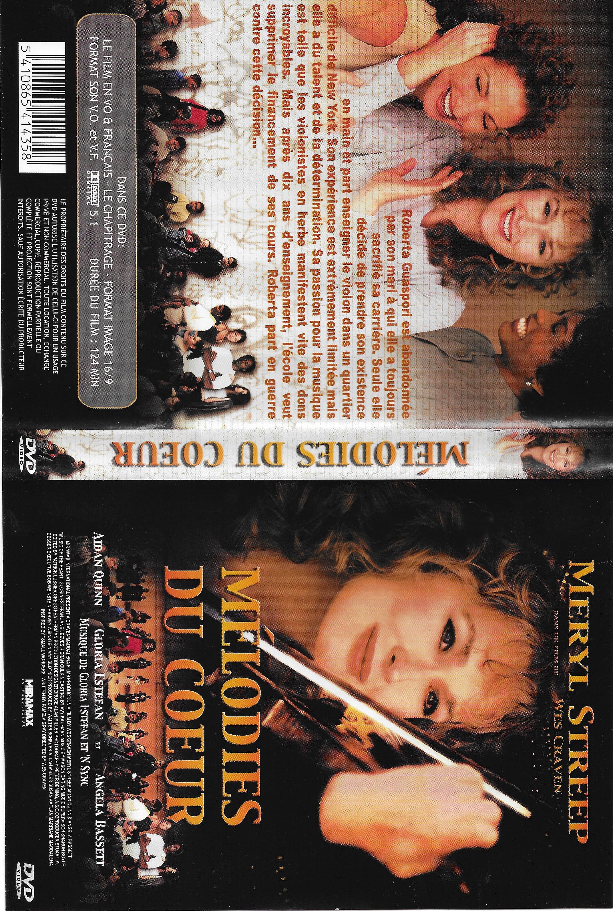 Jaquette DVD Mlodies du coeur 