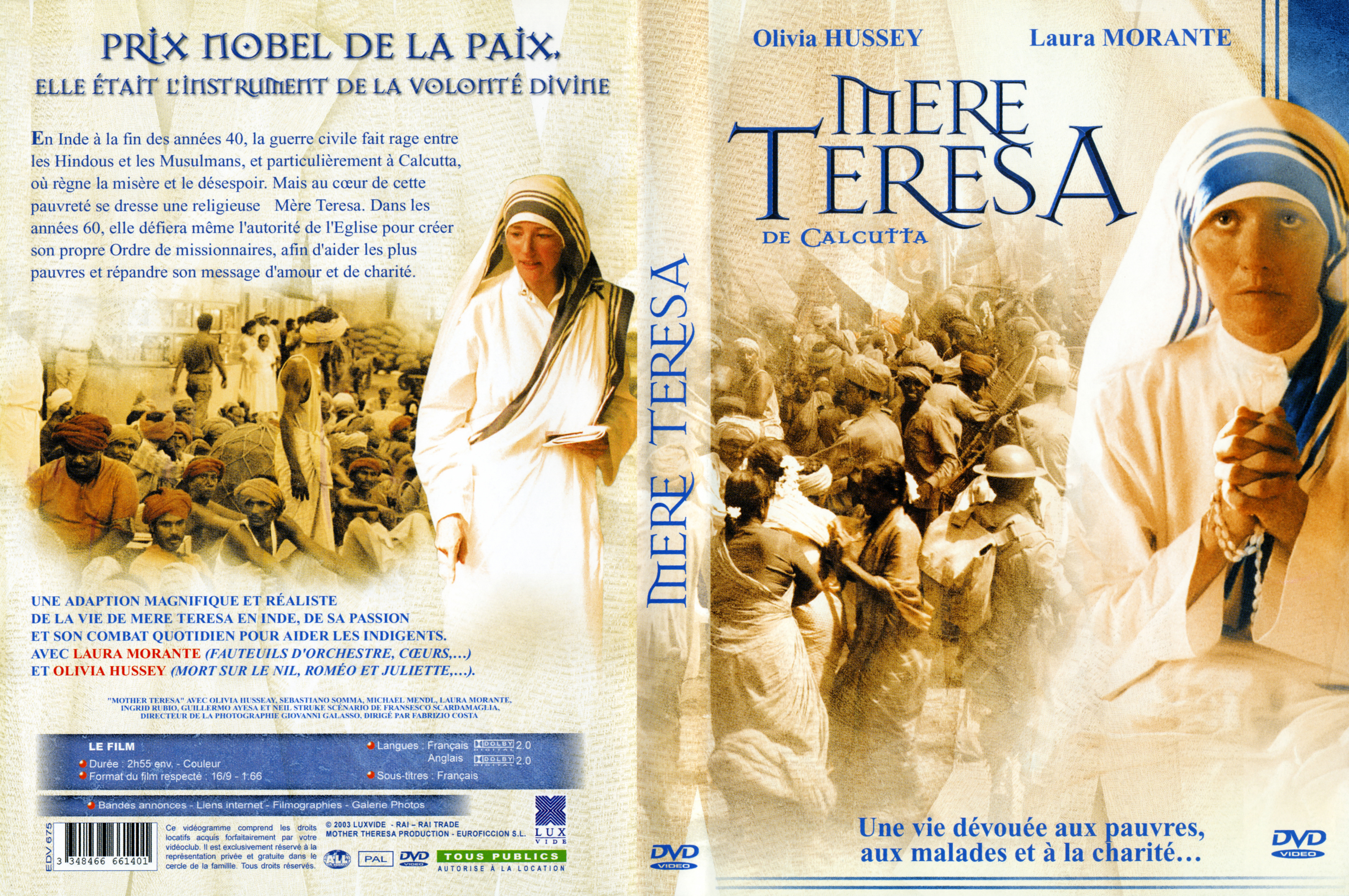 Jaquette DVD Mere Teresa
