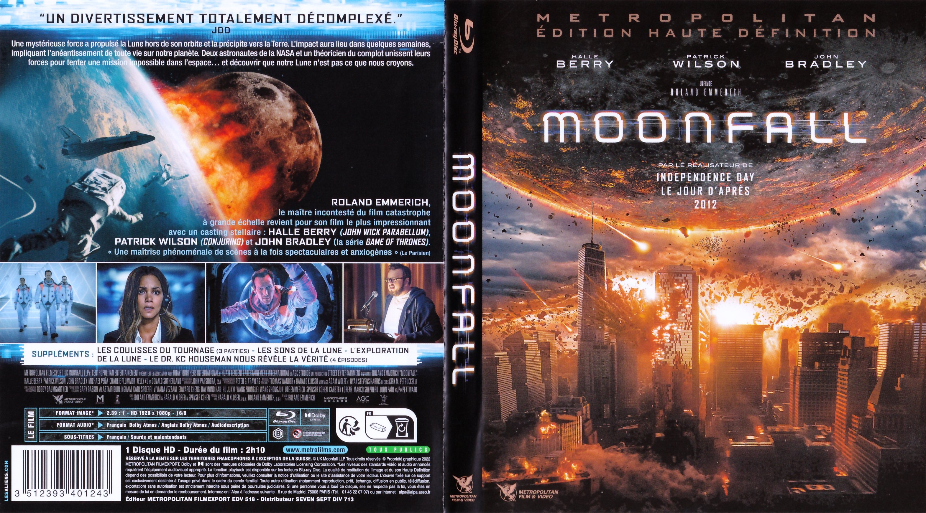 Jaquette DVD Moonfall (BLU-RAY)