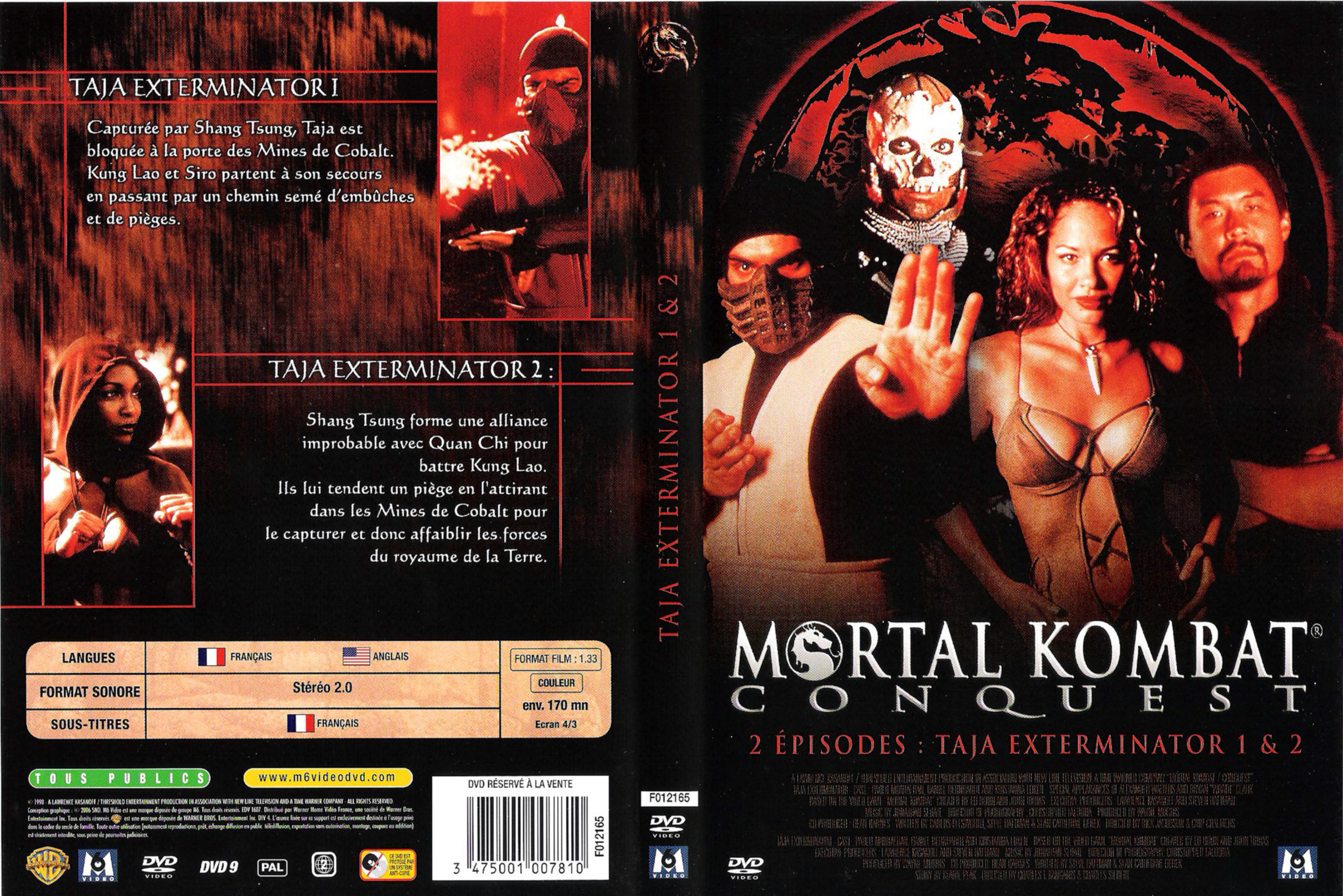 Mortal kombat conquest cast