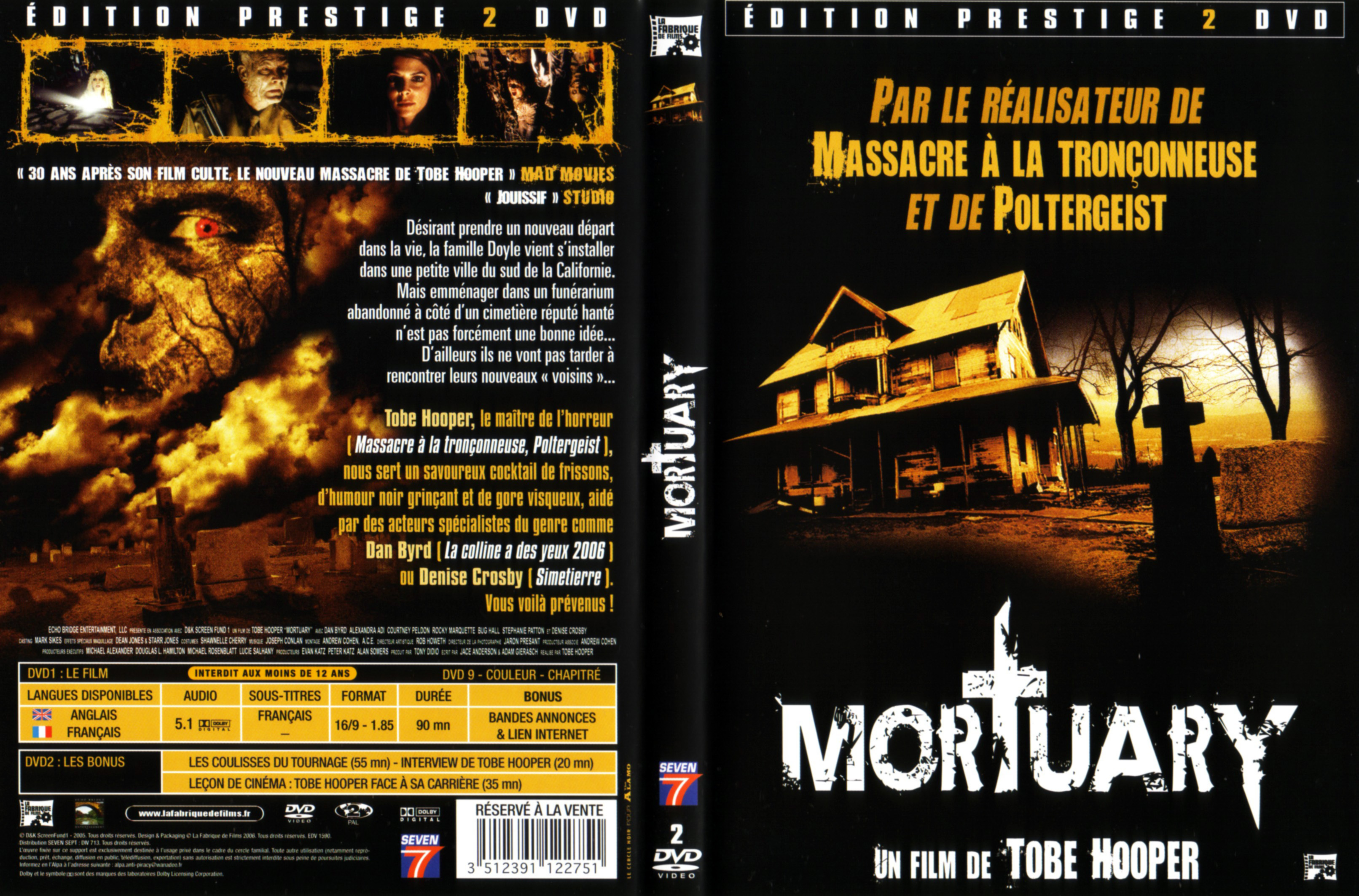 Jaquette DVD Mortuary v2