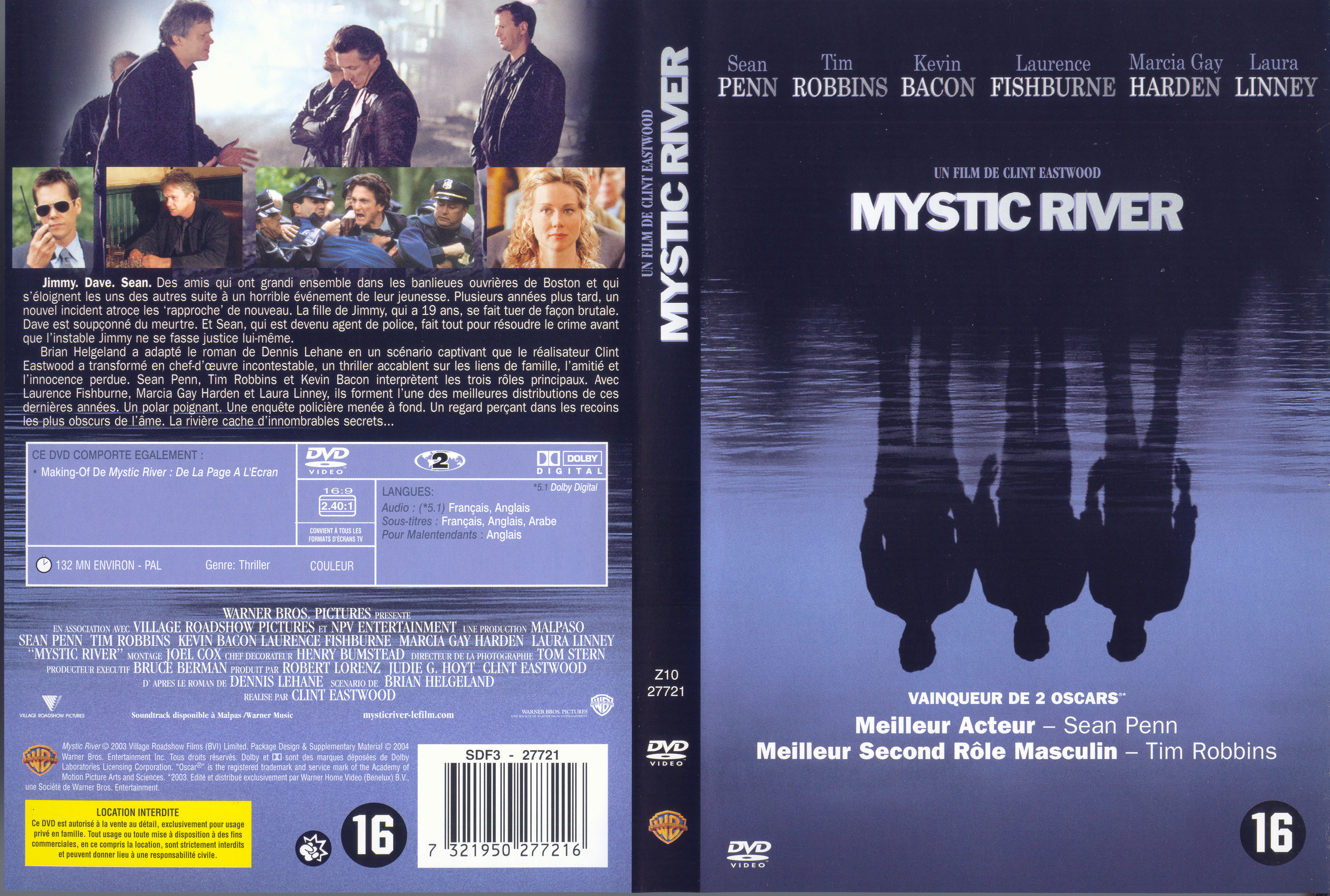 Jaquette DVD Mystic River