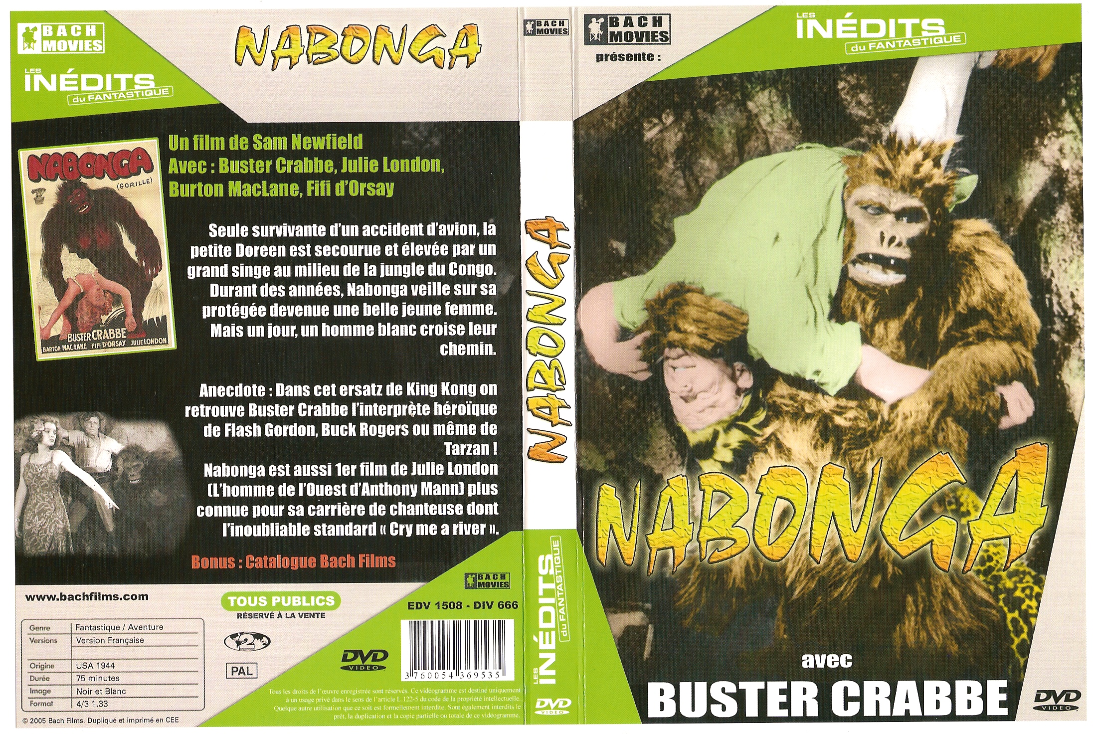 Jaquette DVD Nabonga