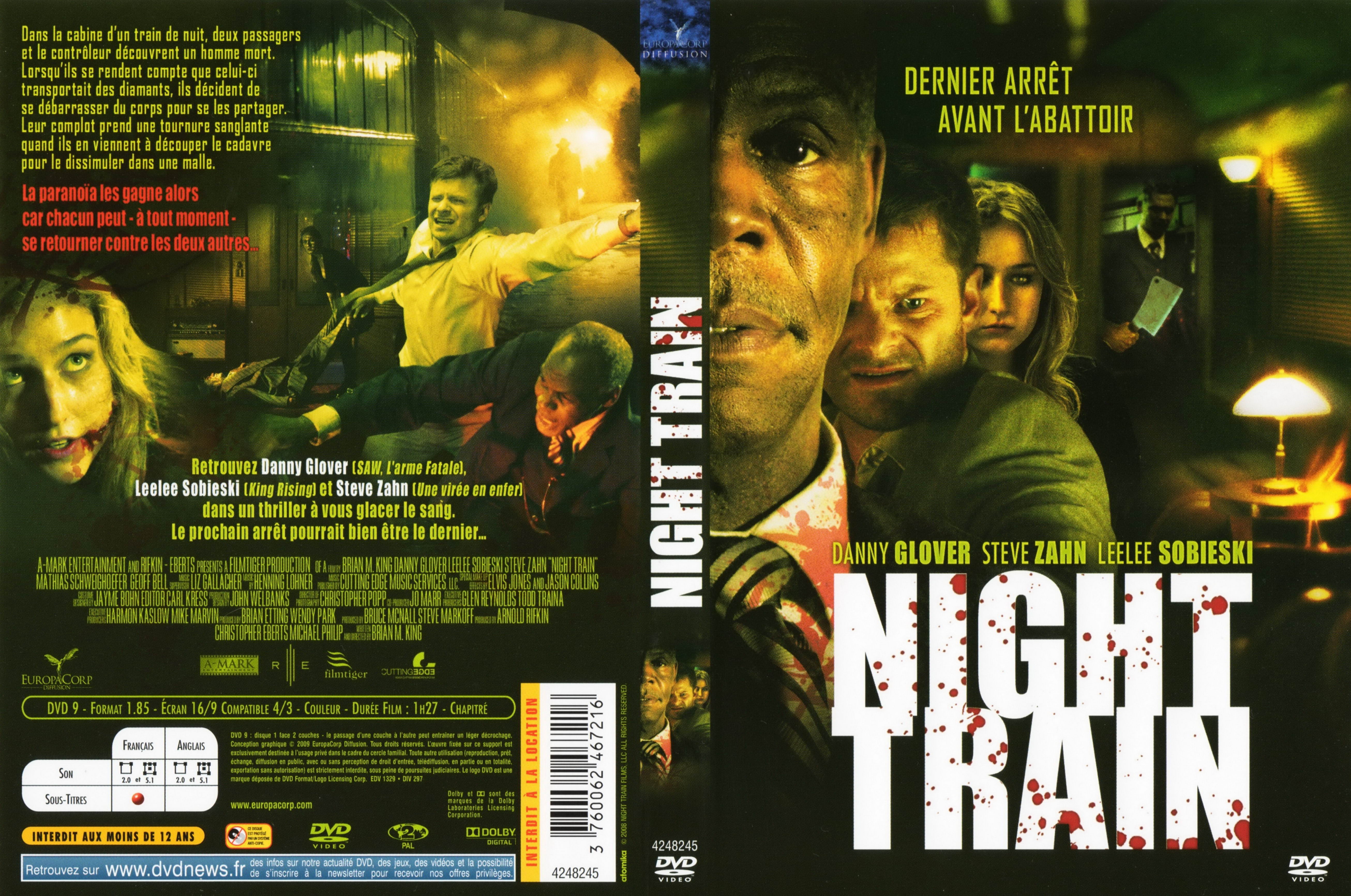 Jaquette DVD de Night train Cinéma Passion