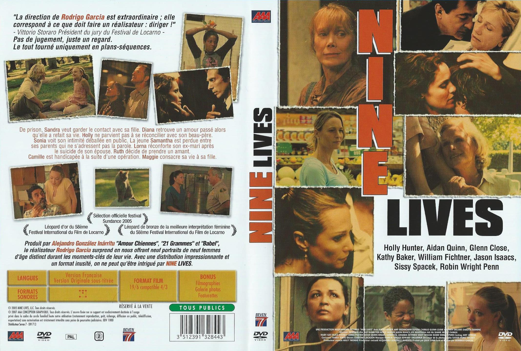 Jaquette DVD Nine lives