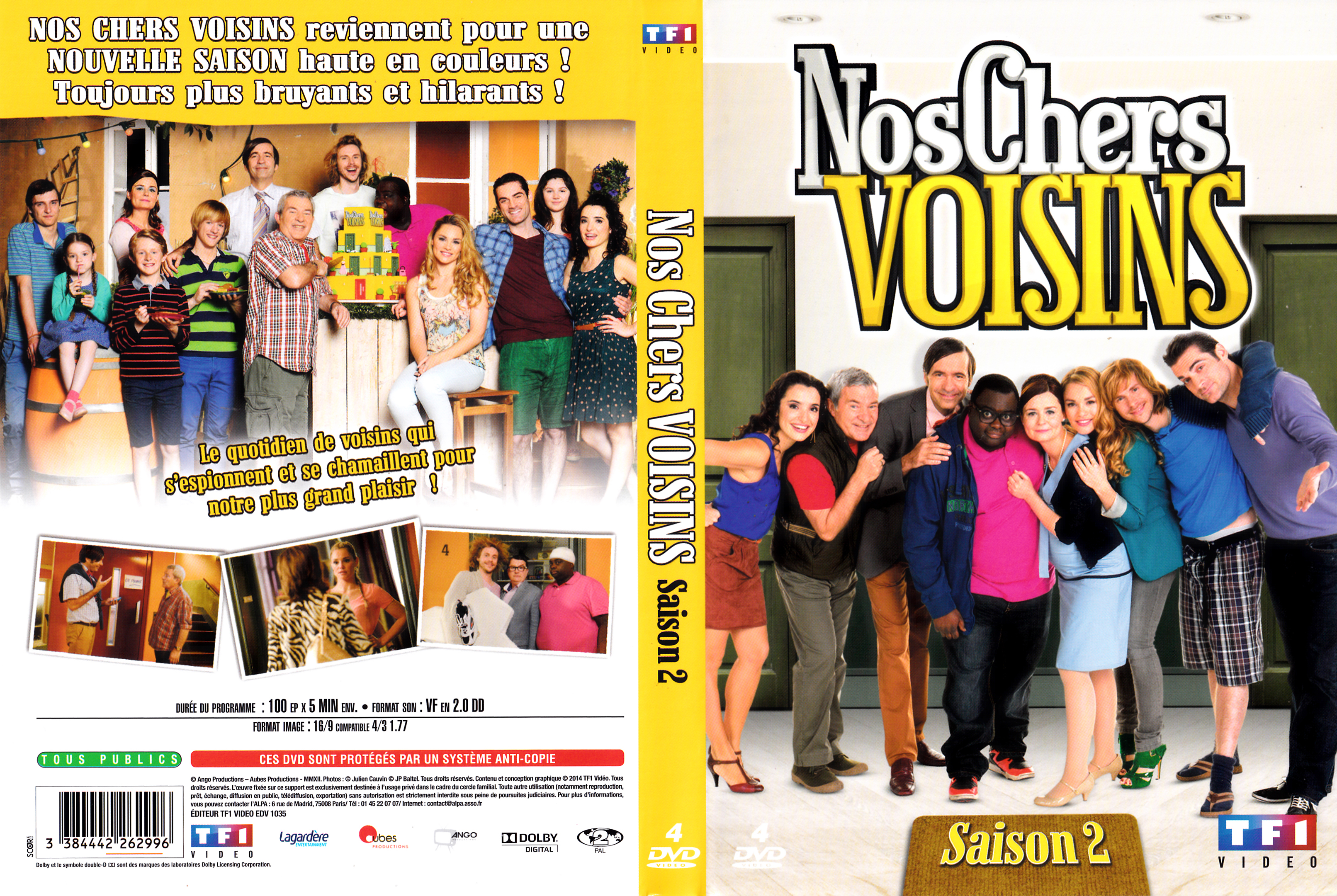 Jaquette DVD Nos cheres voisins saison 2