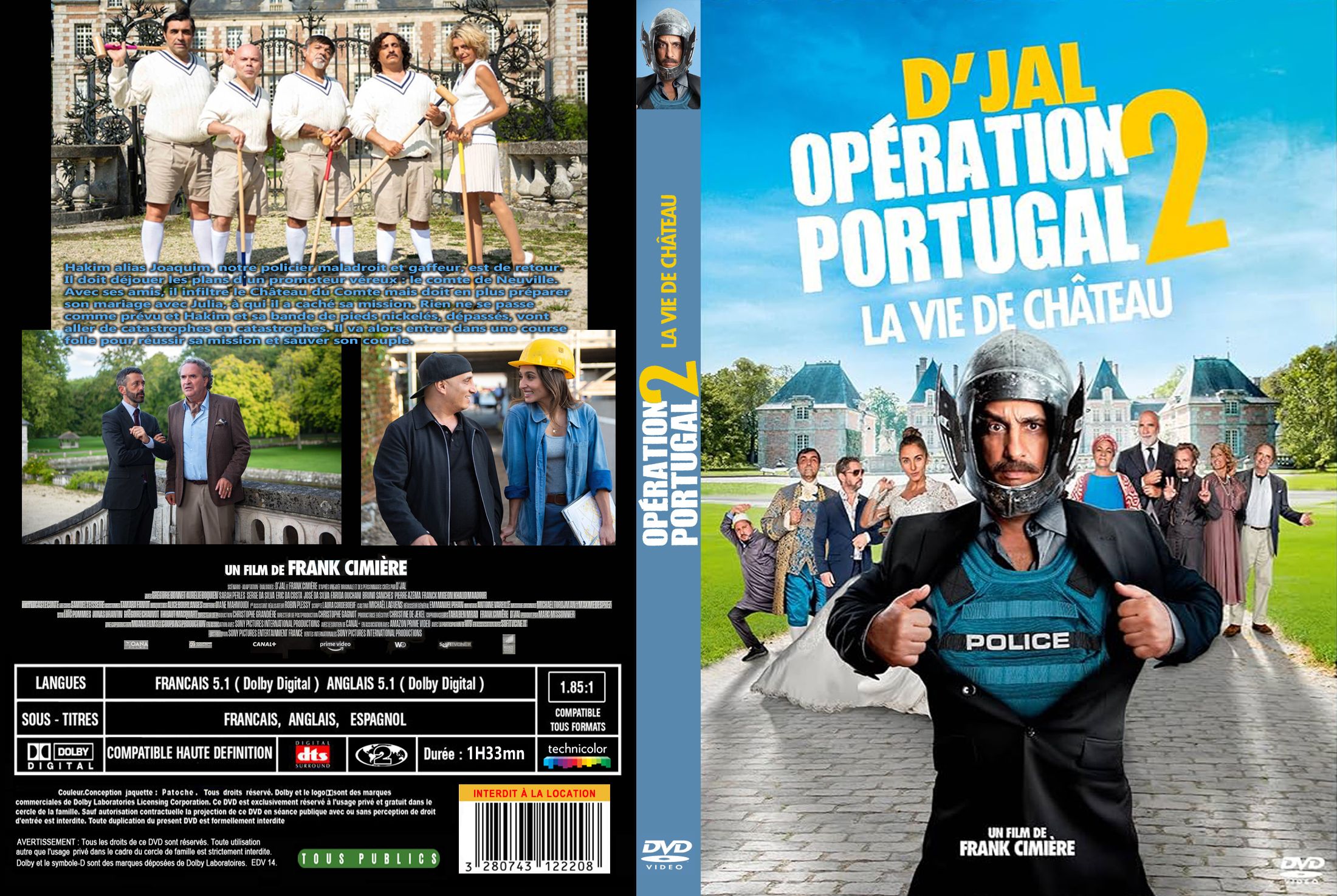 Jaquette DVD Opration Portugal 2 custom