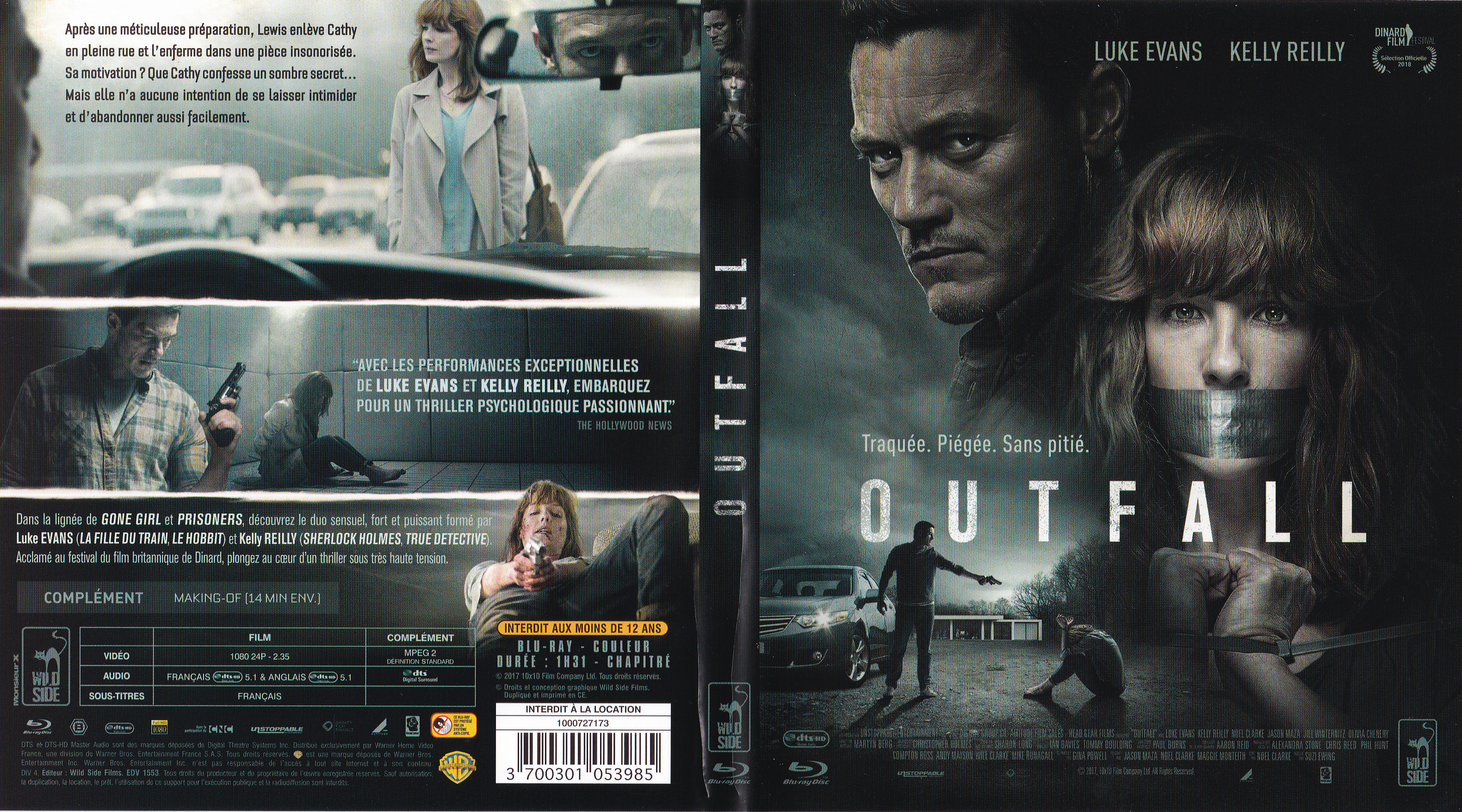 Jaquette DVD Outfall (BLU-RAY)