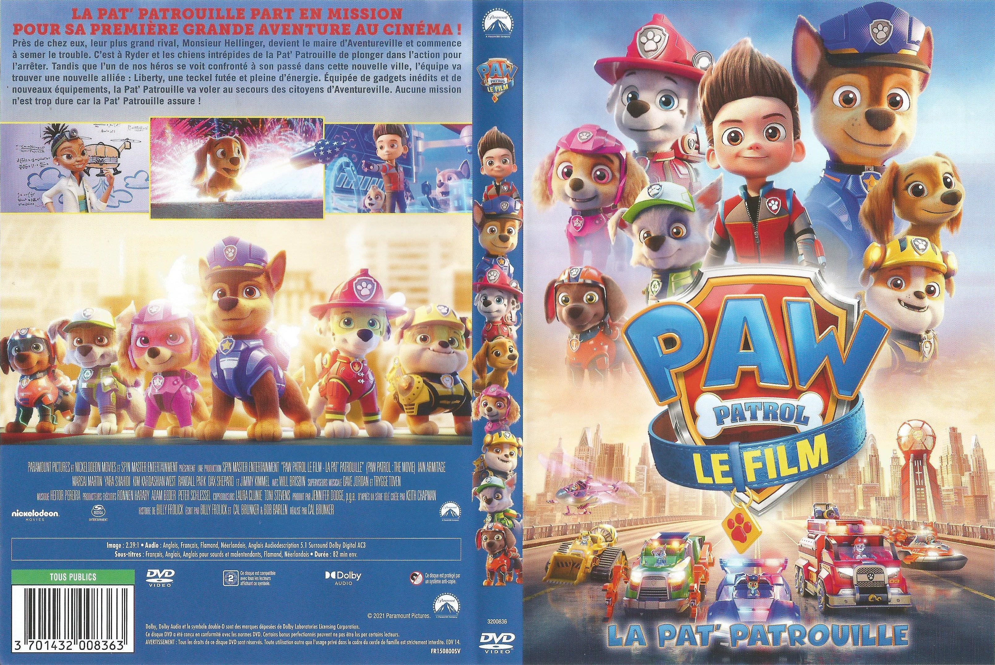 DVD La Pat' Patrouille 